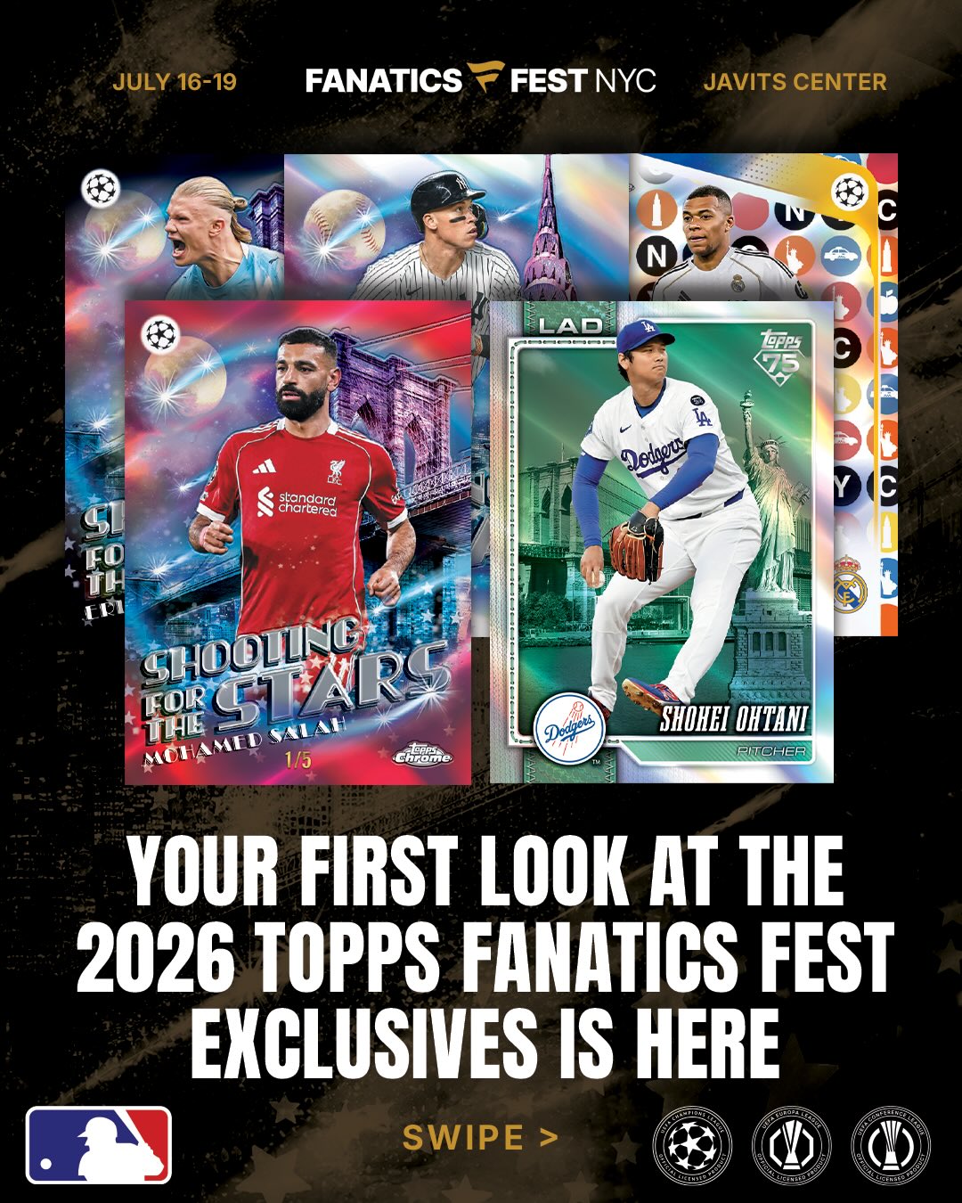 Fanatics Fest Facebook ad: The 2026 Fanatics Fest-exclusive Topps product drops are…
