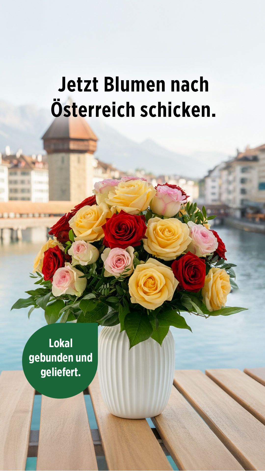 Fleurop.de Facebook ad