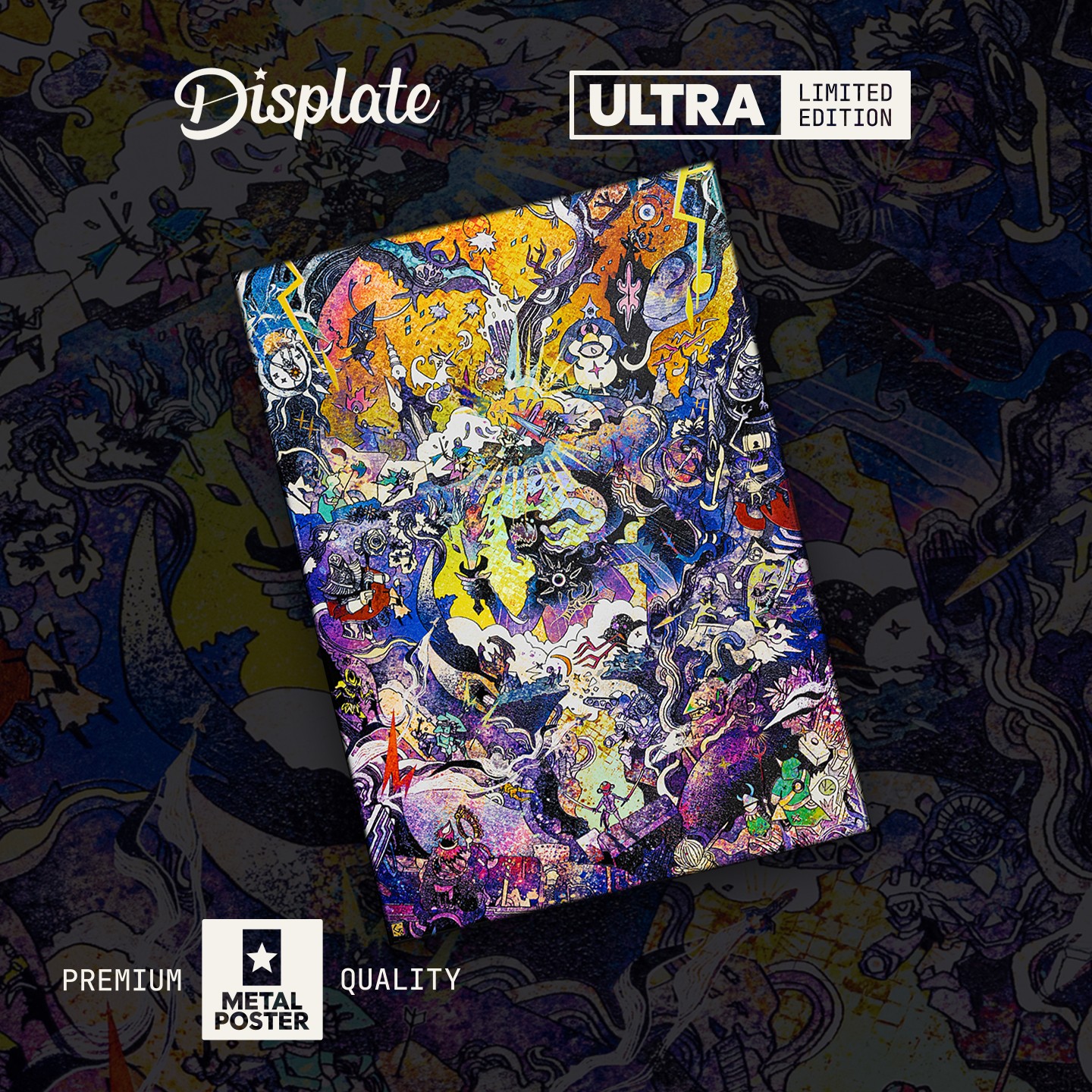 Displate Facebook ad