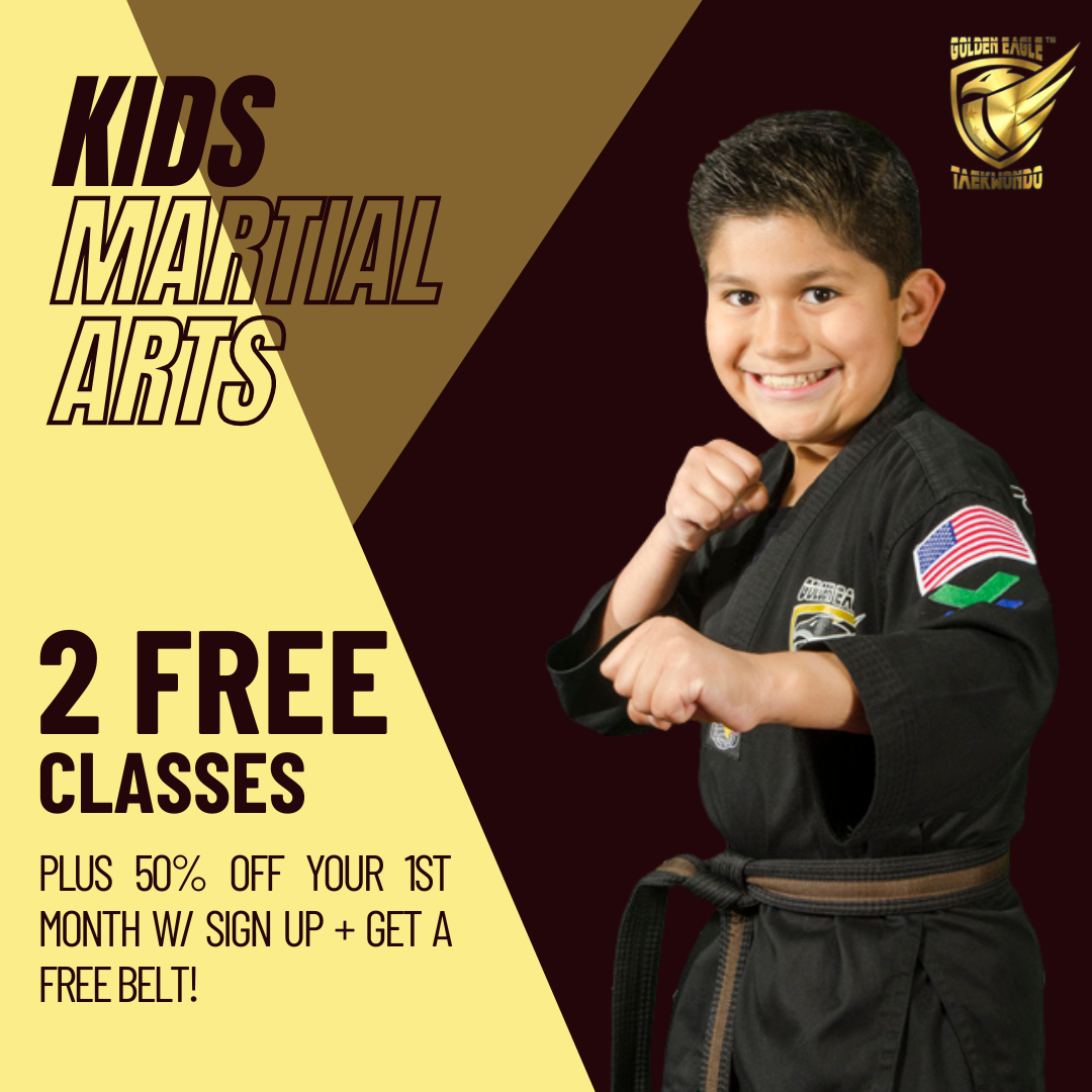 Golden EAGLE Taekwondo Fulshear TX Facebook ad