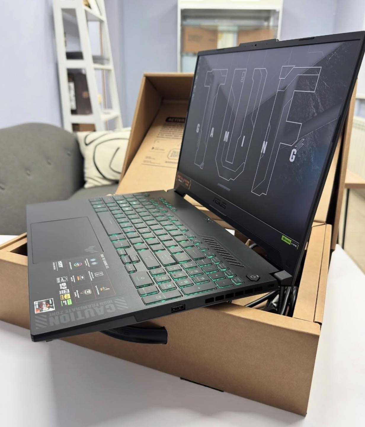 Fousseini Multiservices Facebook ad: ASUS TUF GAMING FX507VV, LA MACHINE QUI FAIT…