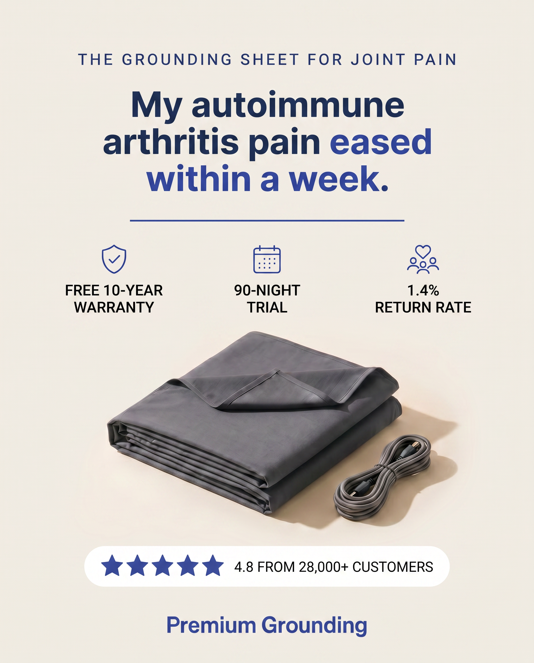 Premium Grounding  Facebook ad