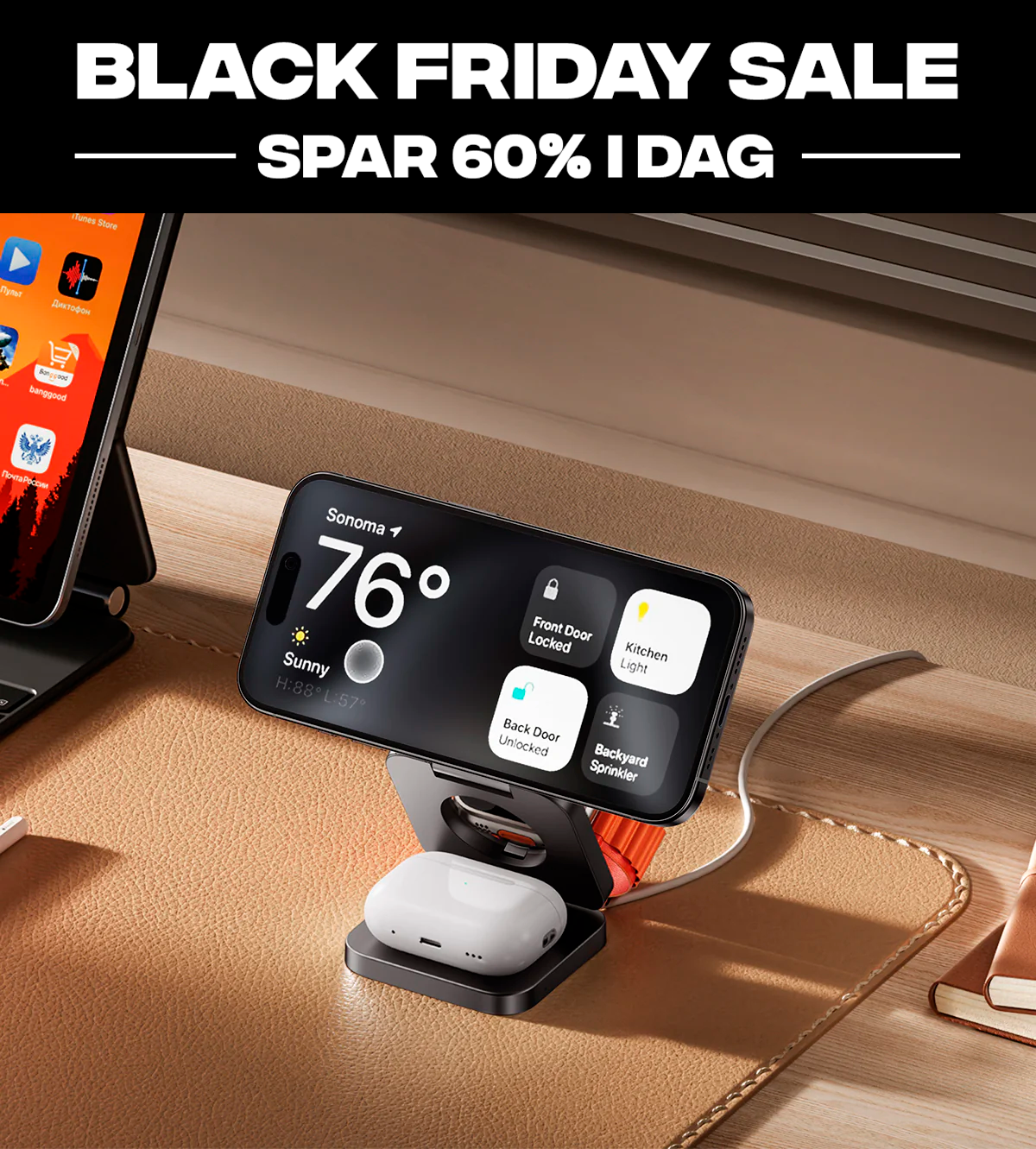 XCHARGE Facebook ad: Black Friday Sale: spar 60%