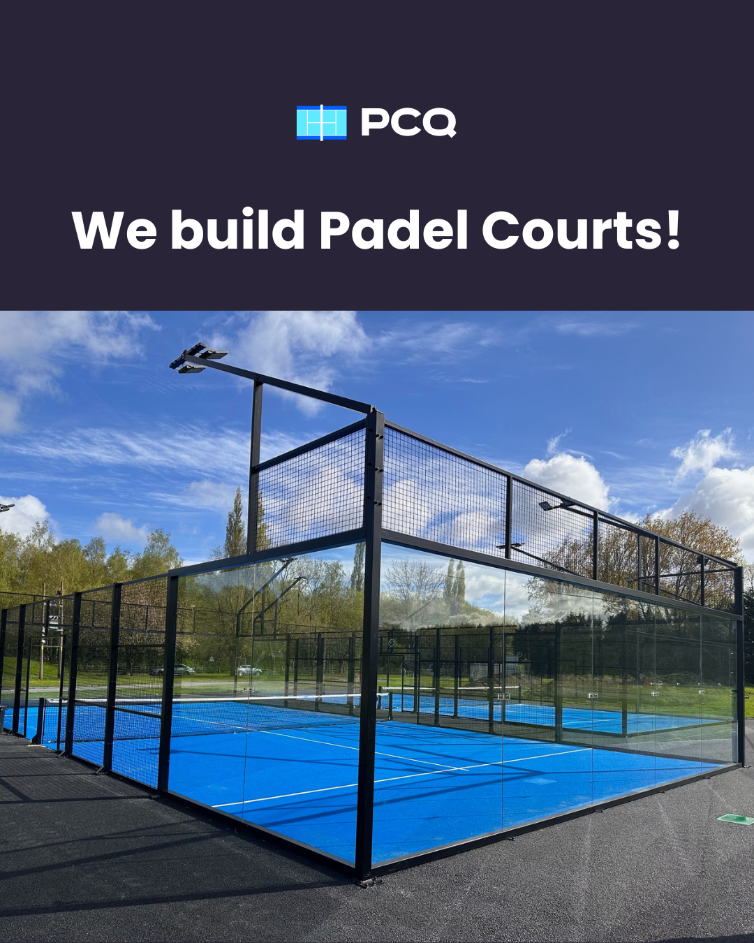 Padel Court Quotes Facebook ad from Dec 5, 2024
