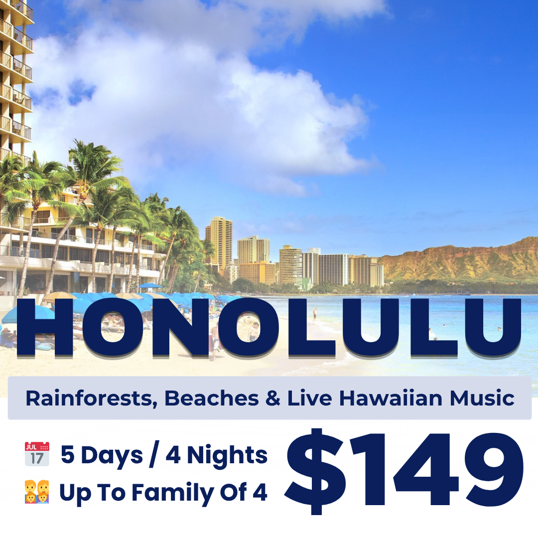 Vacation Deal Hub Facebook ad