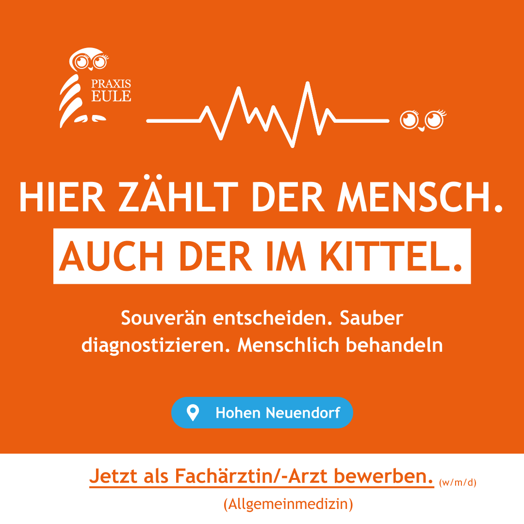 Arztpraxis Dr. Rosita Eule Facebook ad: Facharzt/-ärztin für die Allgemeinmedizin