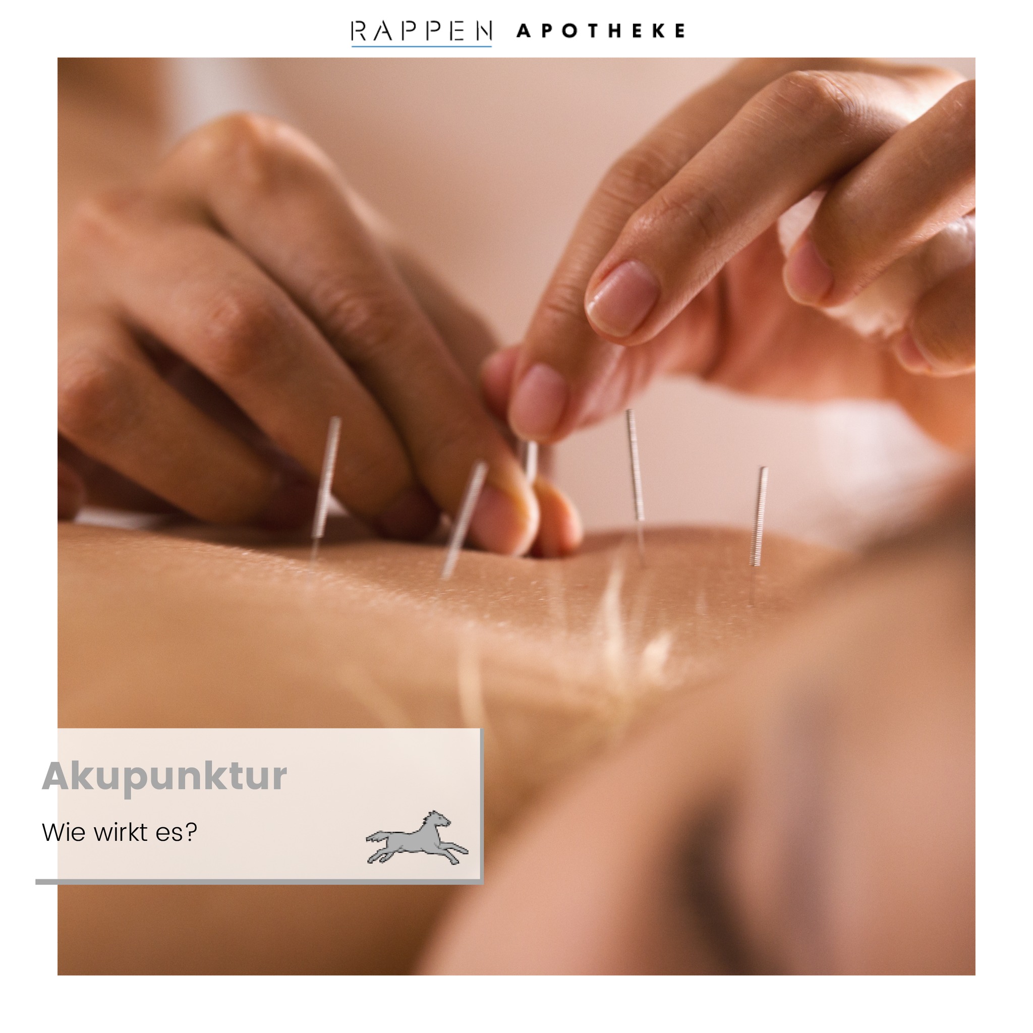 Rappen Apotheke Facebook ad: Bei der traditionellen chinesischen Heilmethode werden…