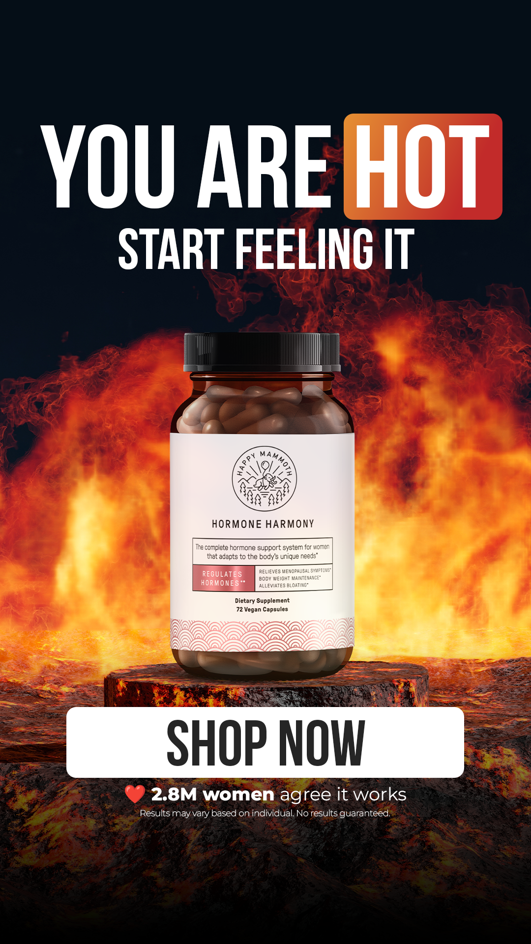 Happy Mammoth Facebook ad