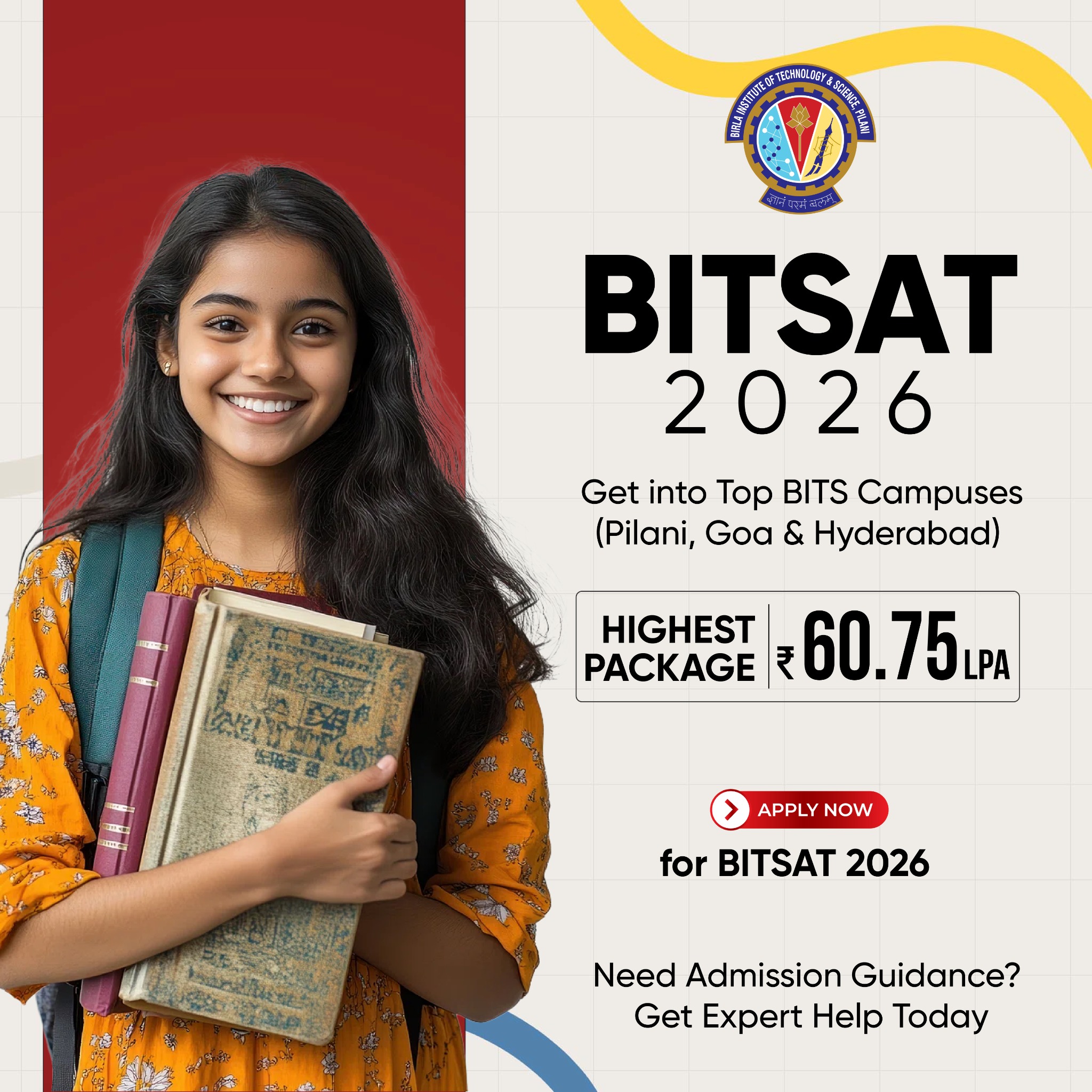 PlanEdu Facebook ad: BITSAT 2026 Admission Guidance