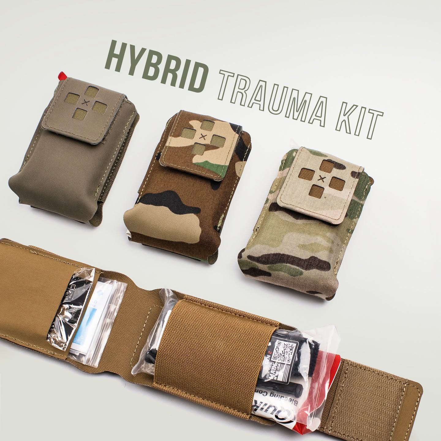 AceTac Facebook ad: HYBRID TRAUMA KIT (H.T.K.)