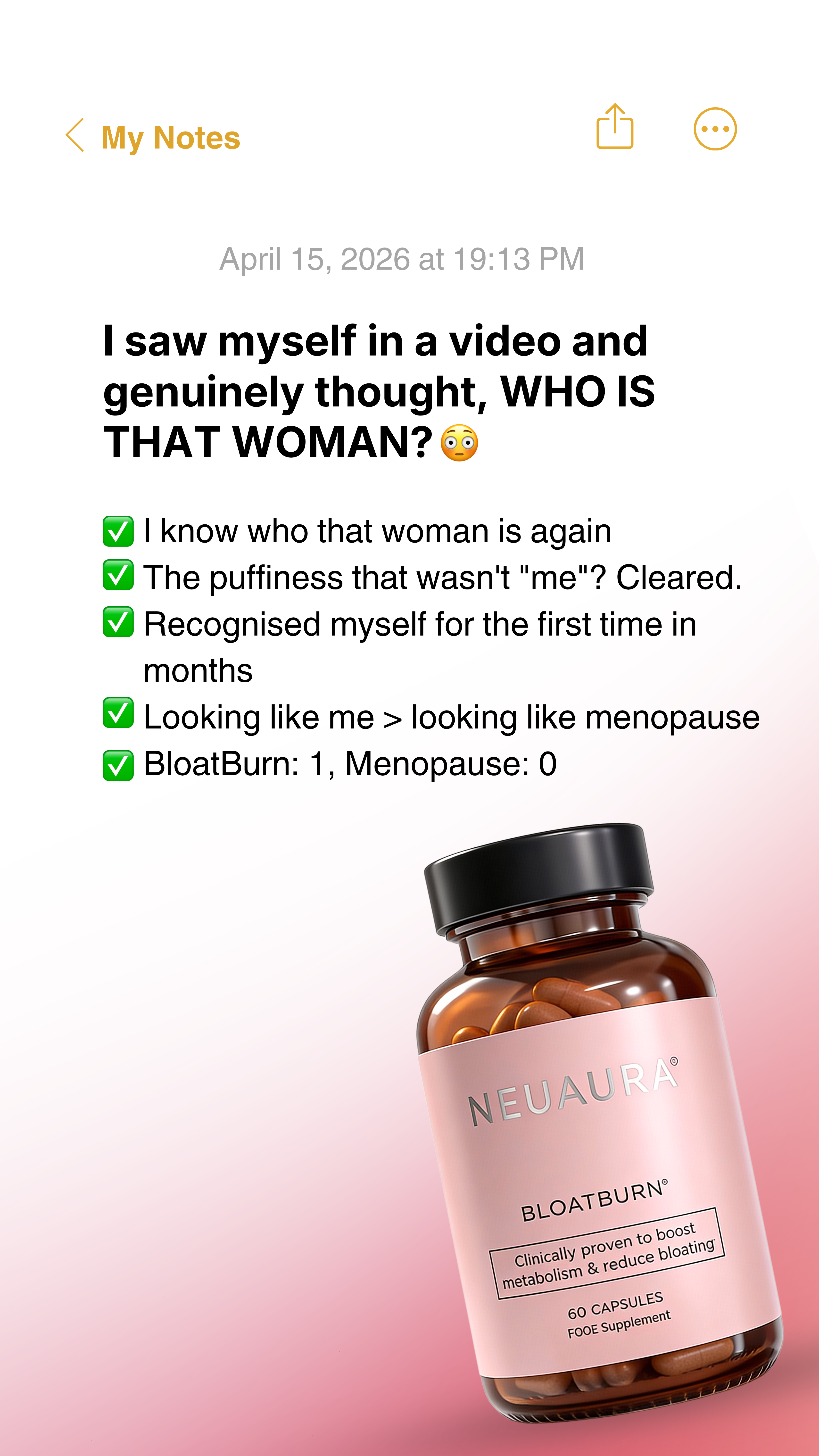 Neuaura Facebook ad