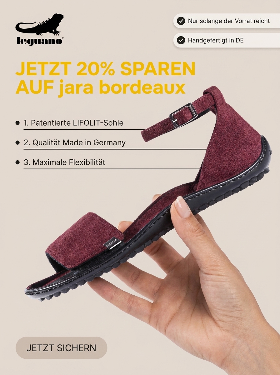 leguano Barfußschuhe Facebook ad