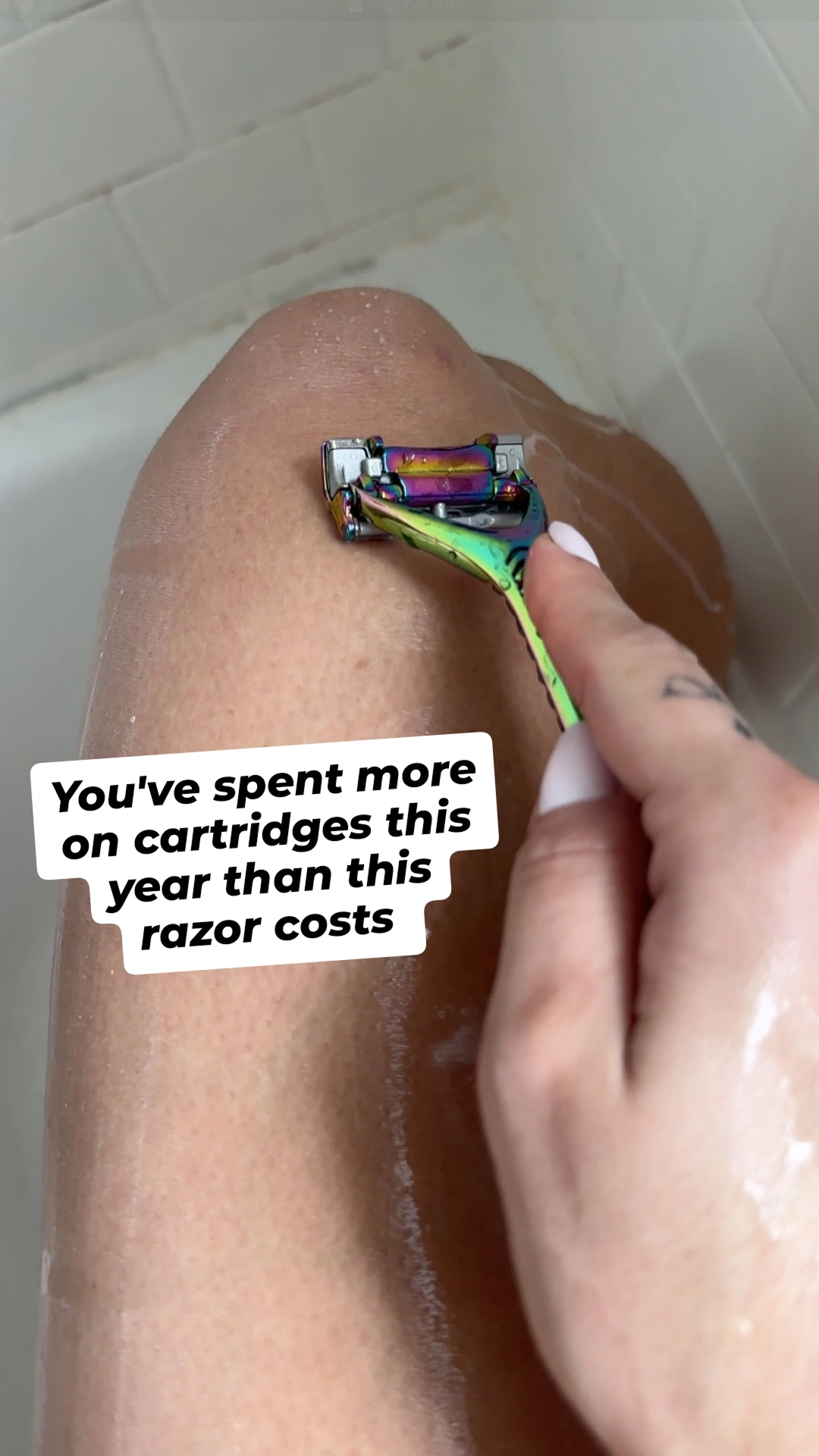 Leaf Shave Facebook ad