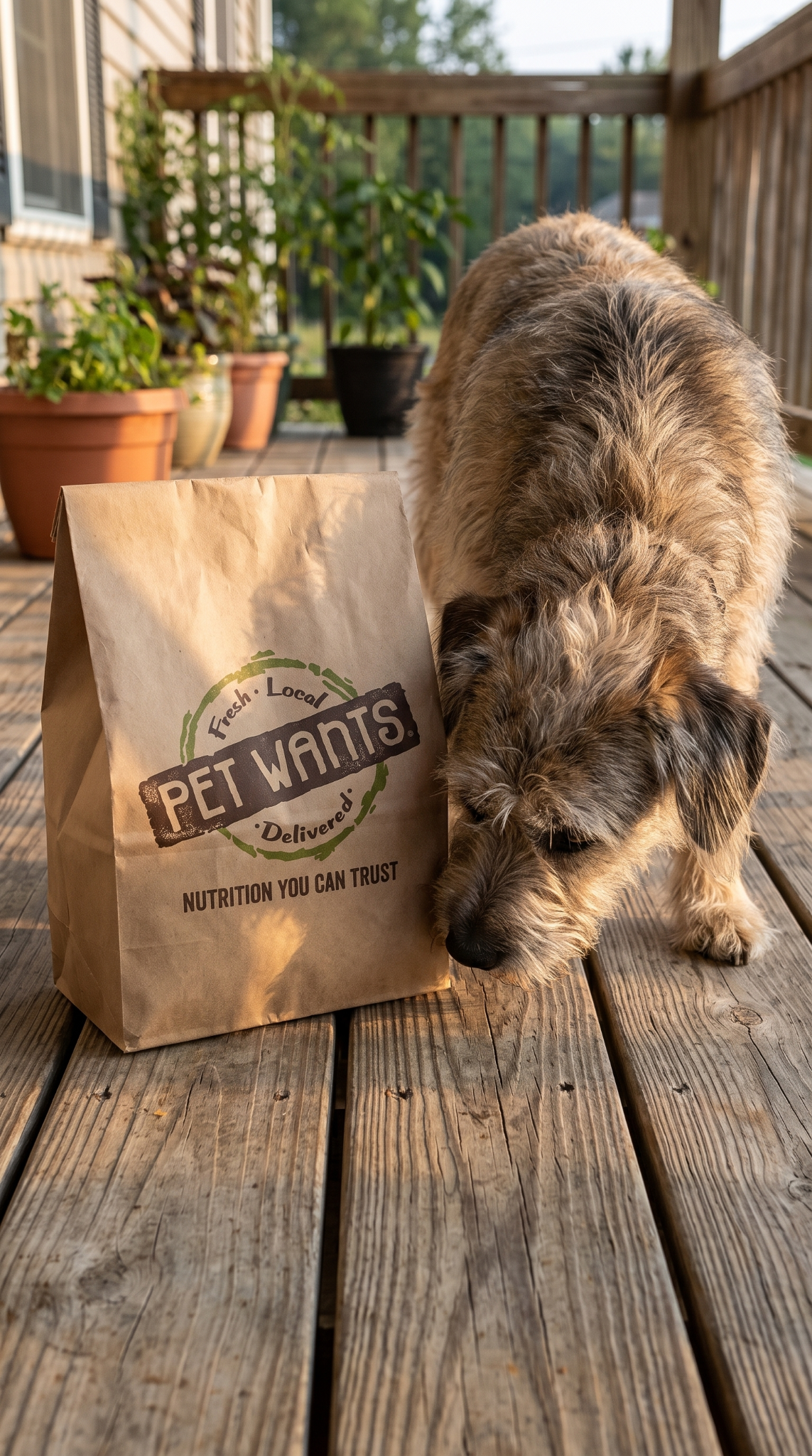 Pet Wants Facebook ad: Get to know Pet Wants dog & cat food