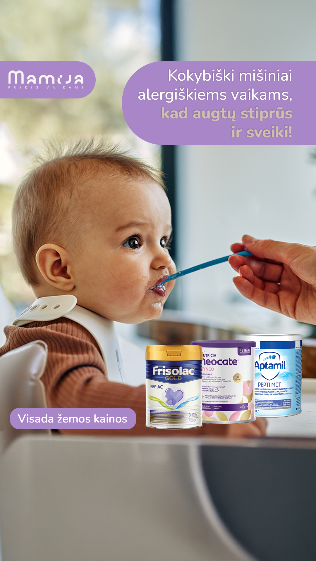 Mamija.lt Facebook ad from Jun 1, 2026