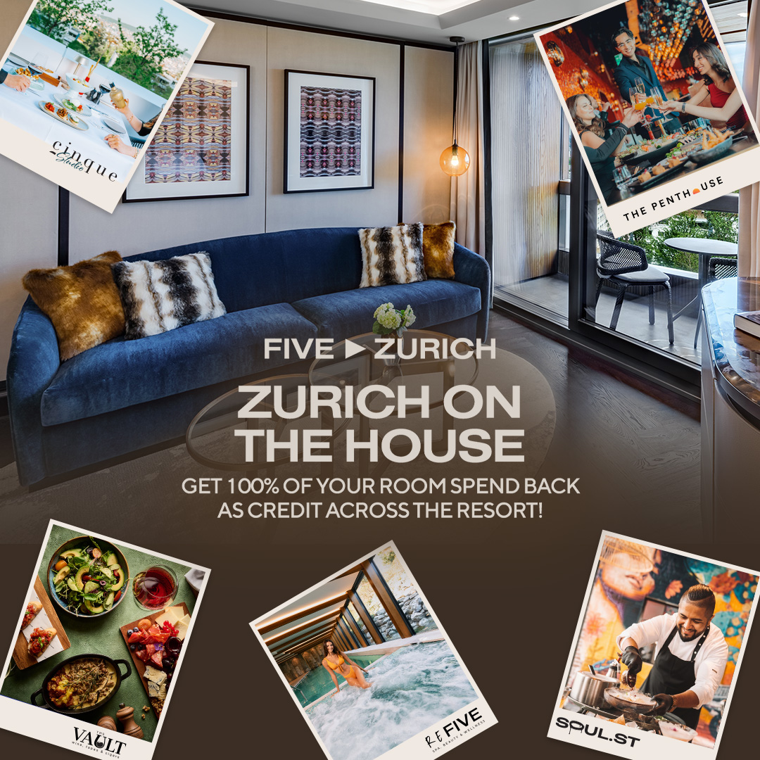 FIVE Zurich Facebook ad