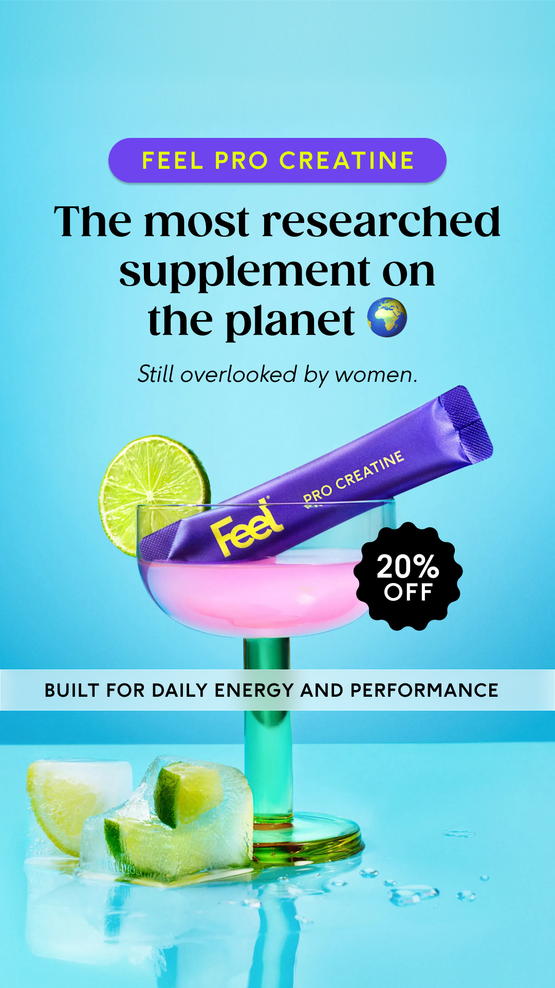 Feel Facebook ad