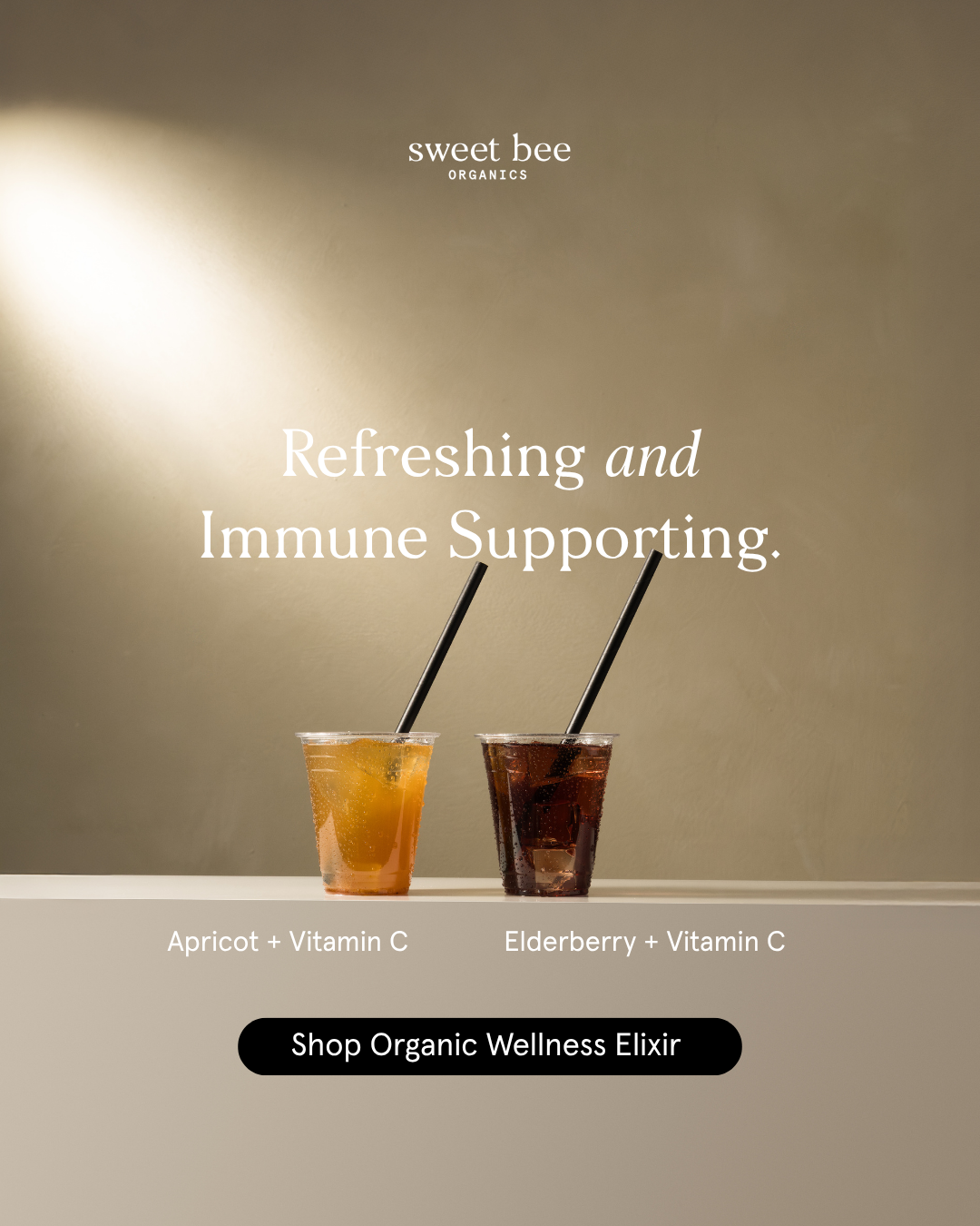 Sweet Bee Organics Facebook ad