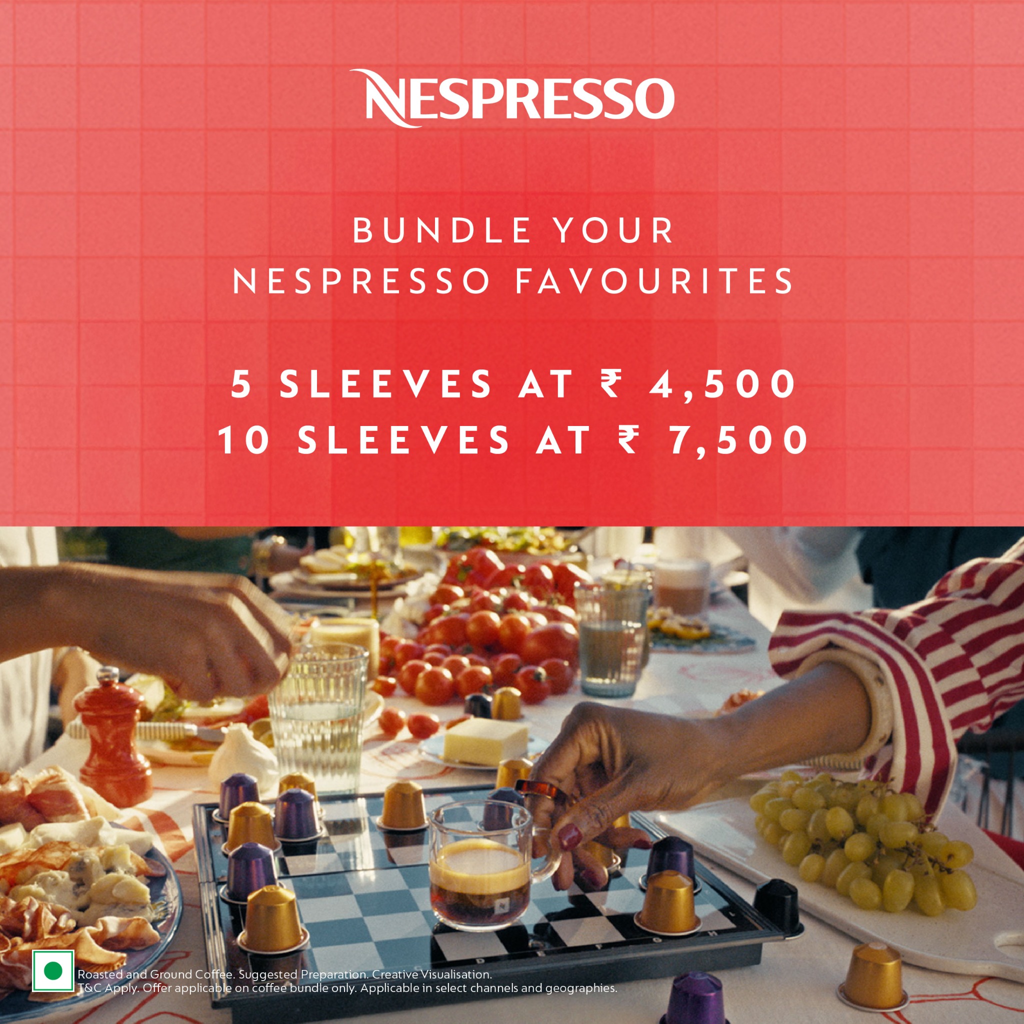 Nespresso Facebook ad