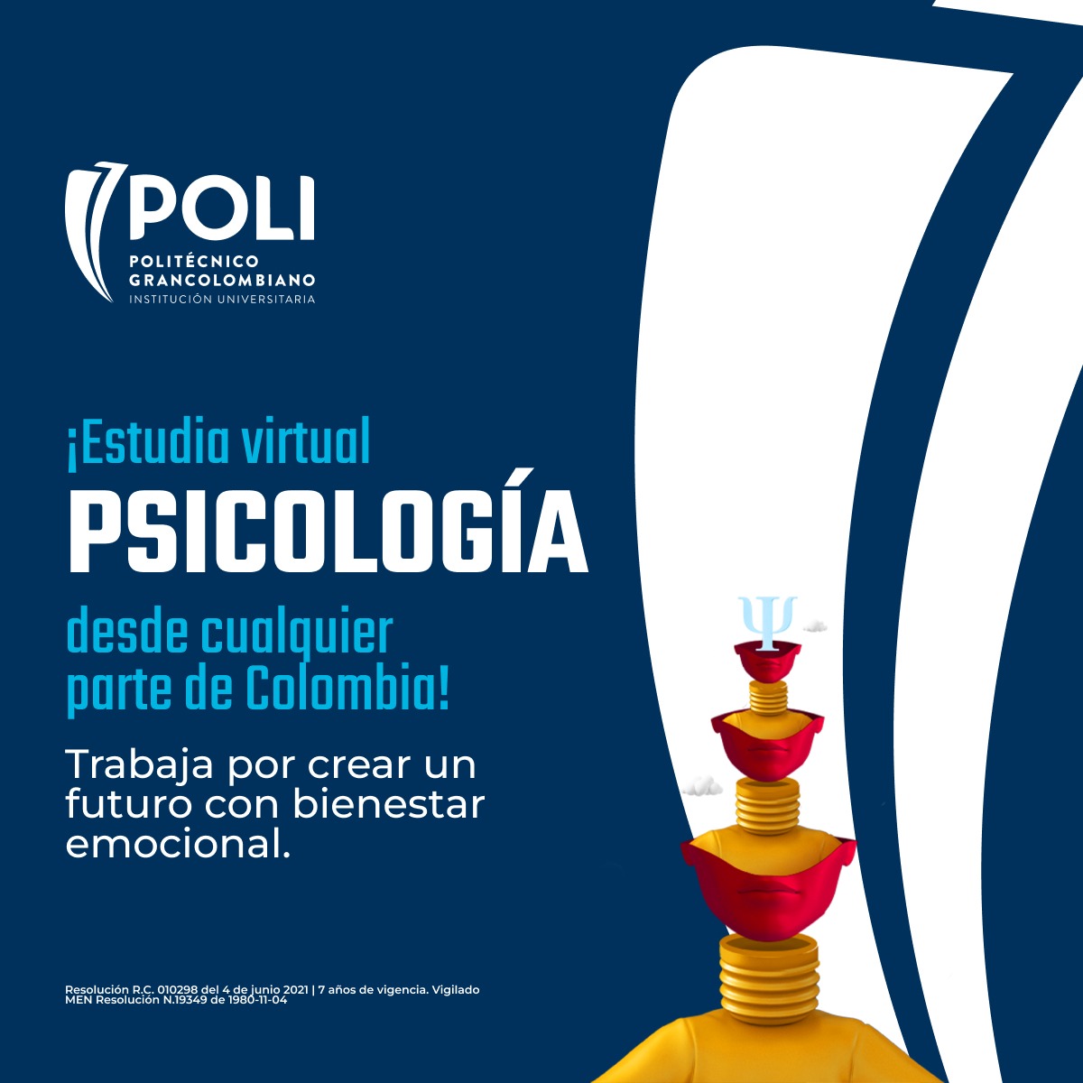 Politécnico Grancolombiano Facebook ad