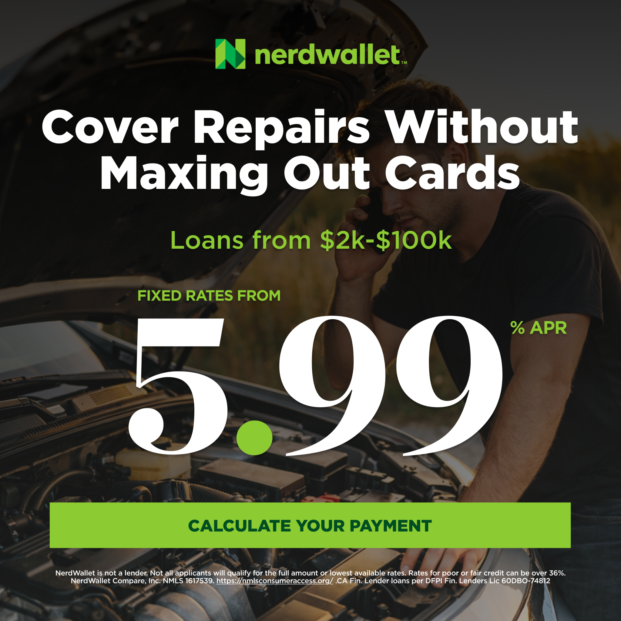 NerdWallet Facebook ad