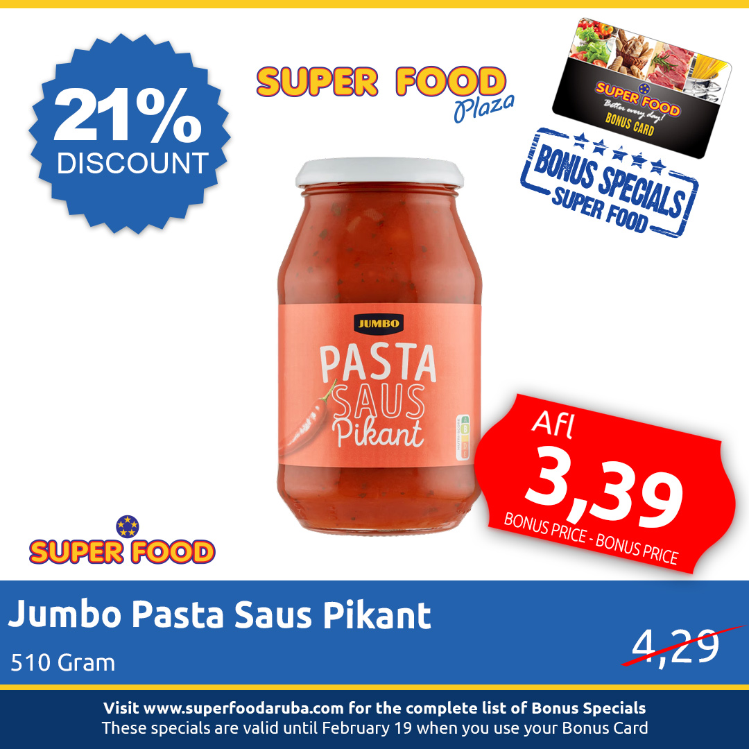 Super Food Plaza Aruba Facebook ad