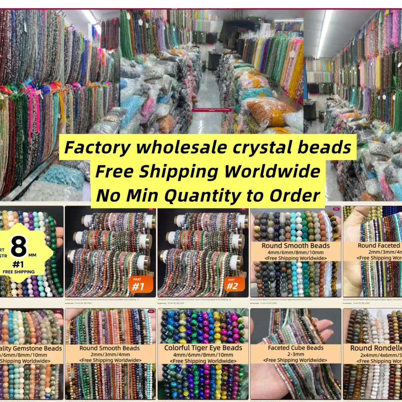 Healing Crystal Jewelry  Facebook ad