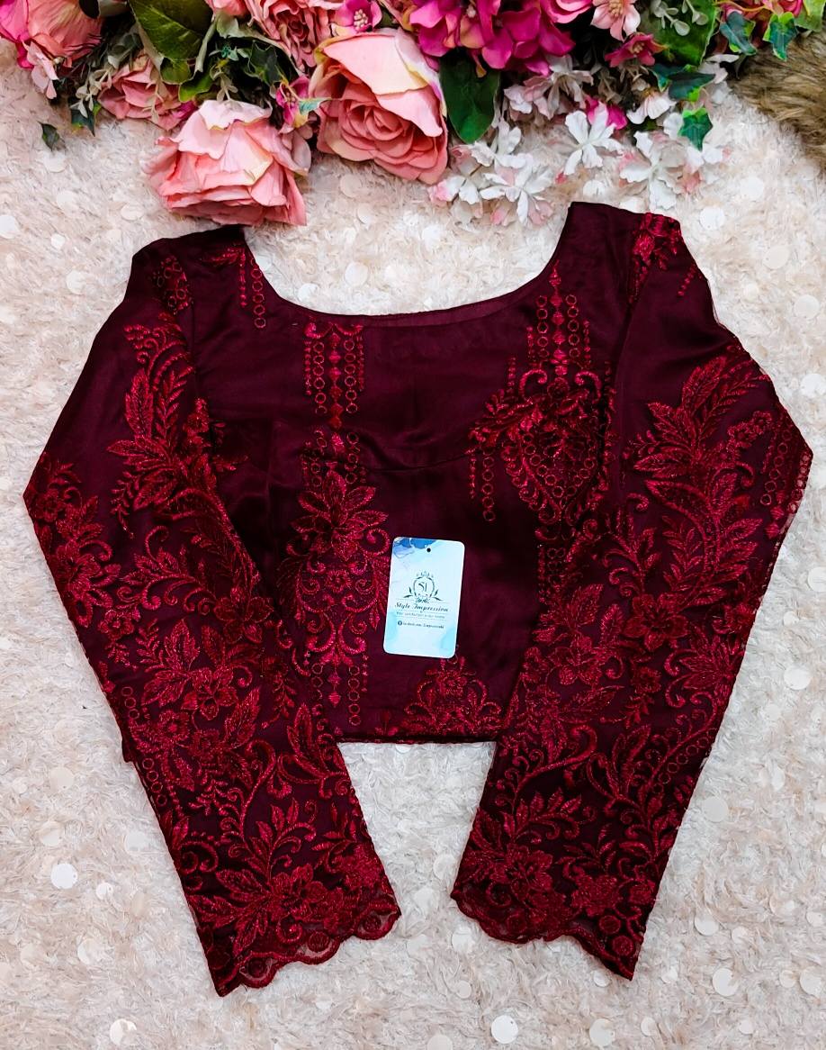 Style Impression Facebook ad: Exclusive party blouse