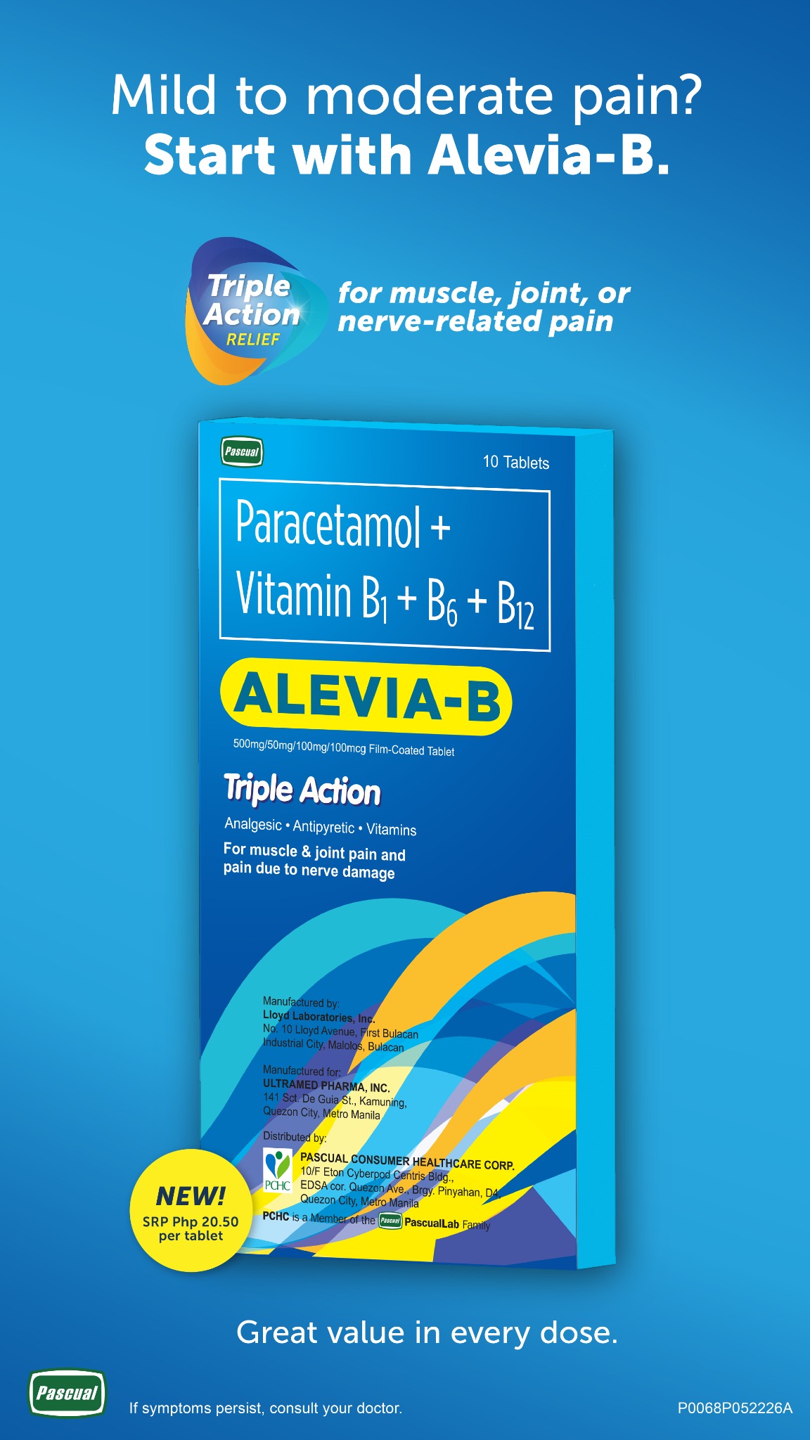 Alevia-B Facebook ad from Jul 31, 2026