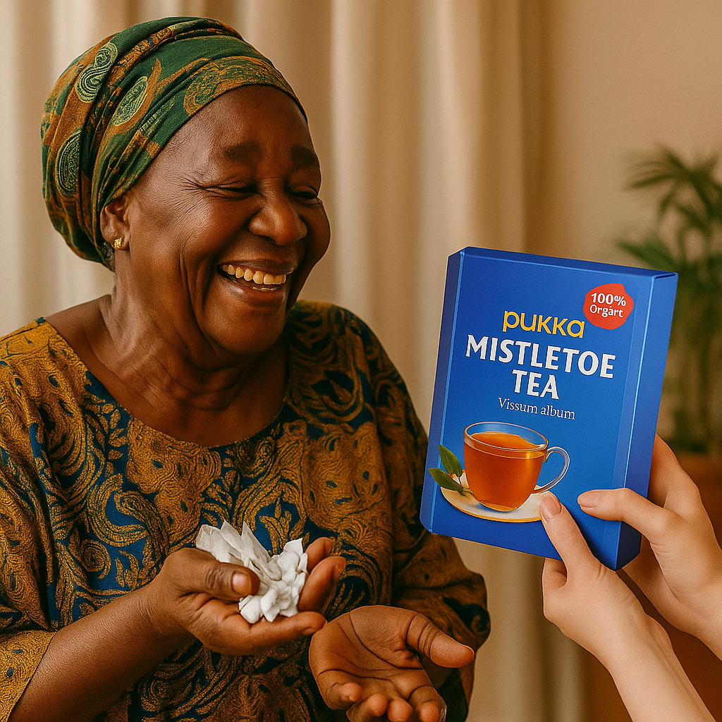 Mistletoe Herbal Tea Facebook ad