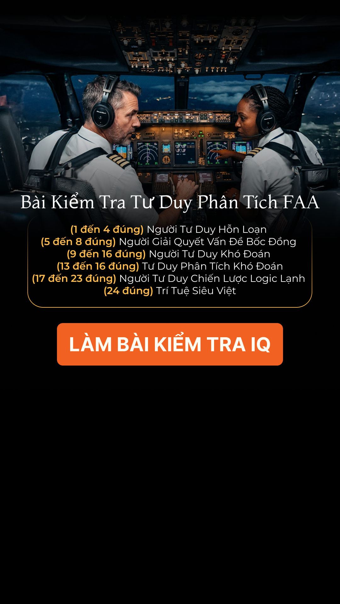 My IQ Facebook ad