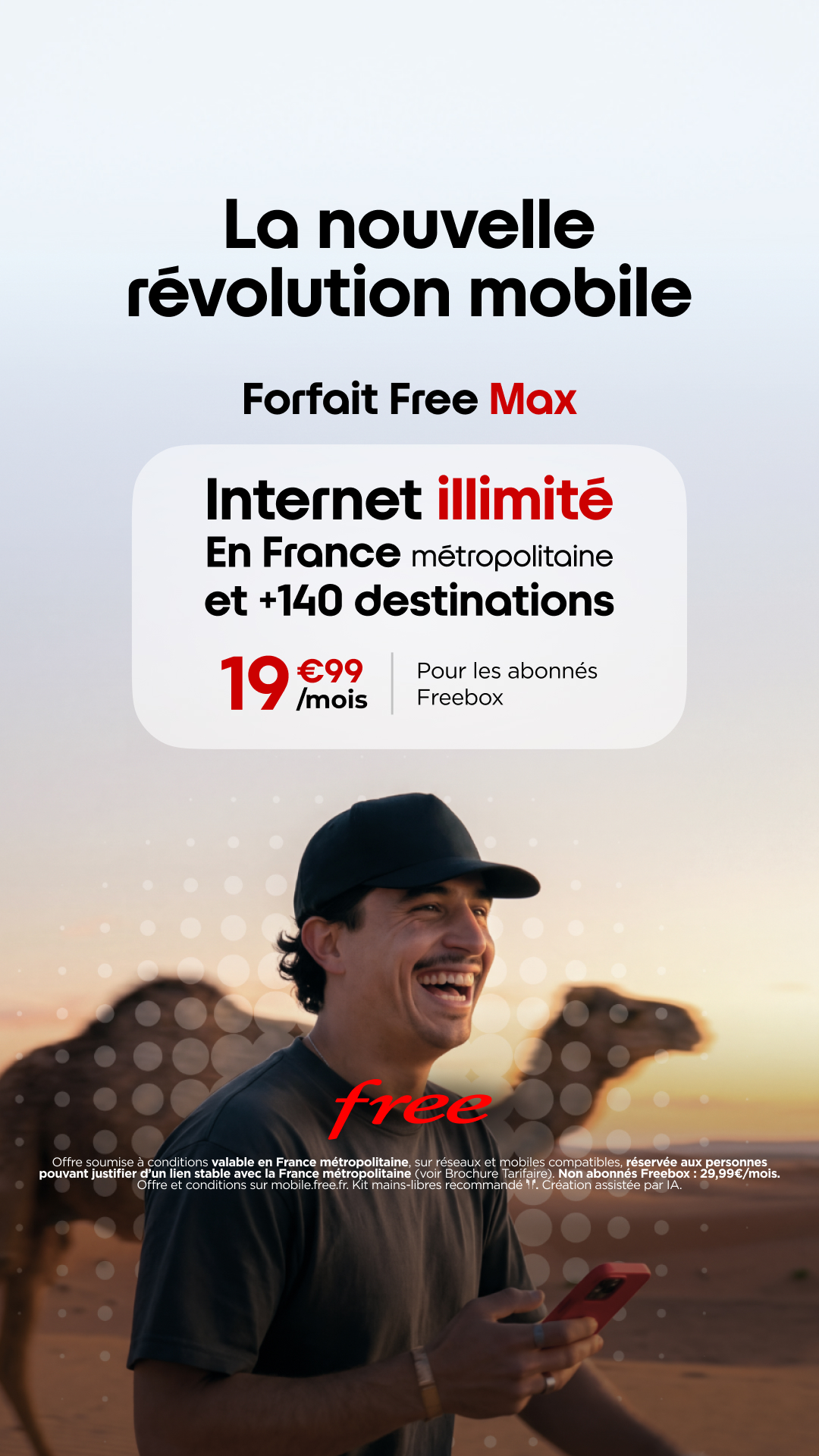 Free Facebook ad from Jul 22, 2026