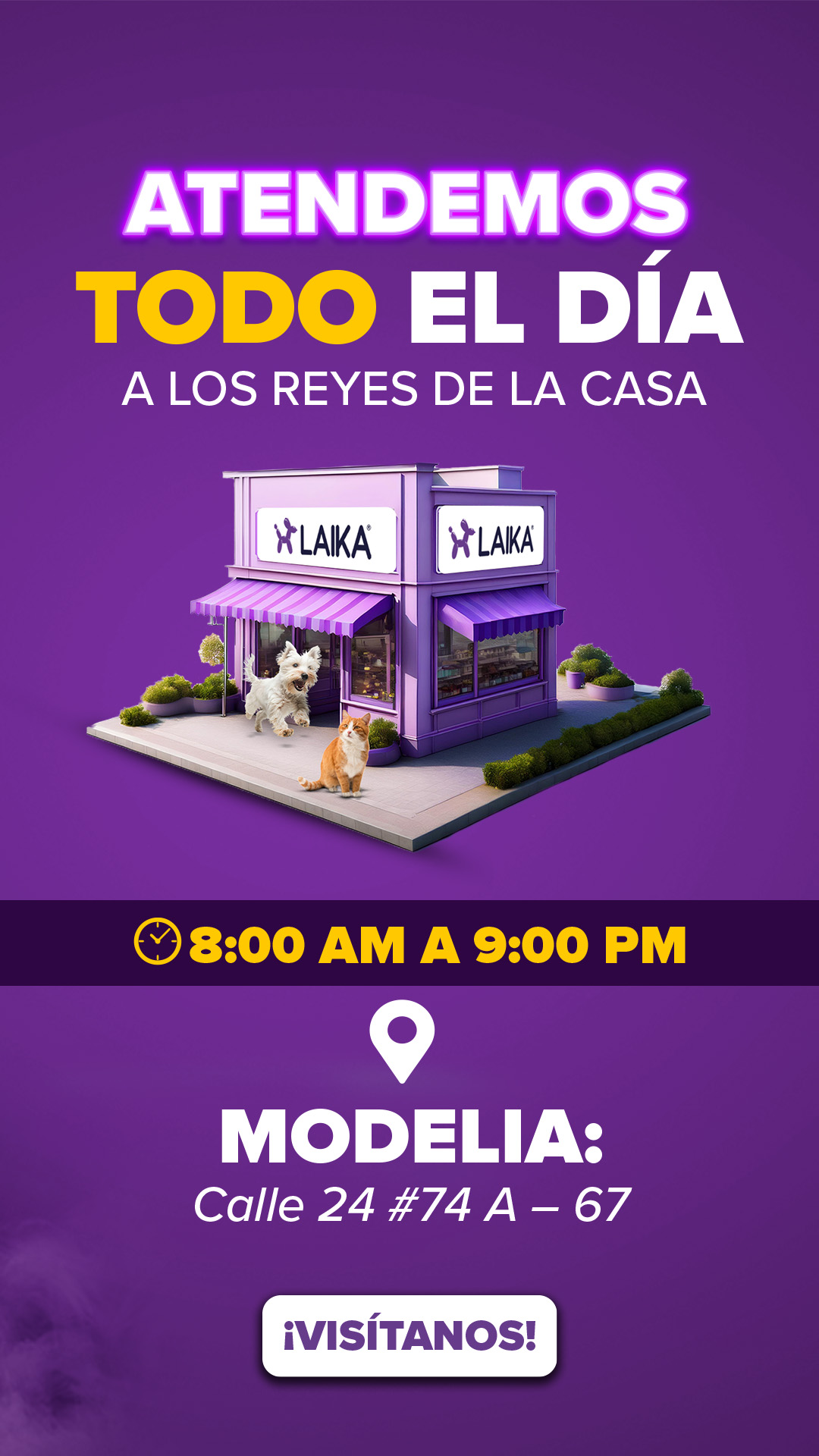 Laika Mascotas Facebook ad