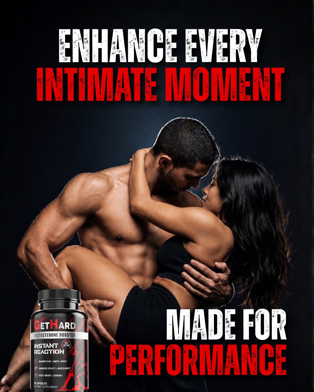 GetHard MultiVitamins Facebook ad: Amazon.com: Erection Pills Fast Acting - GETHARD /…