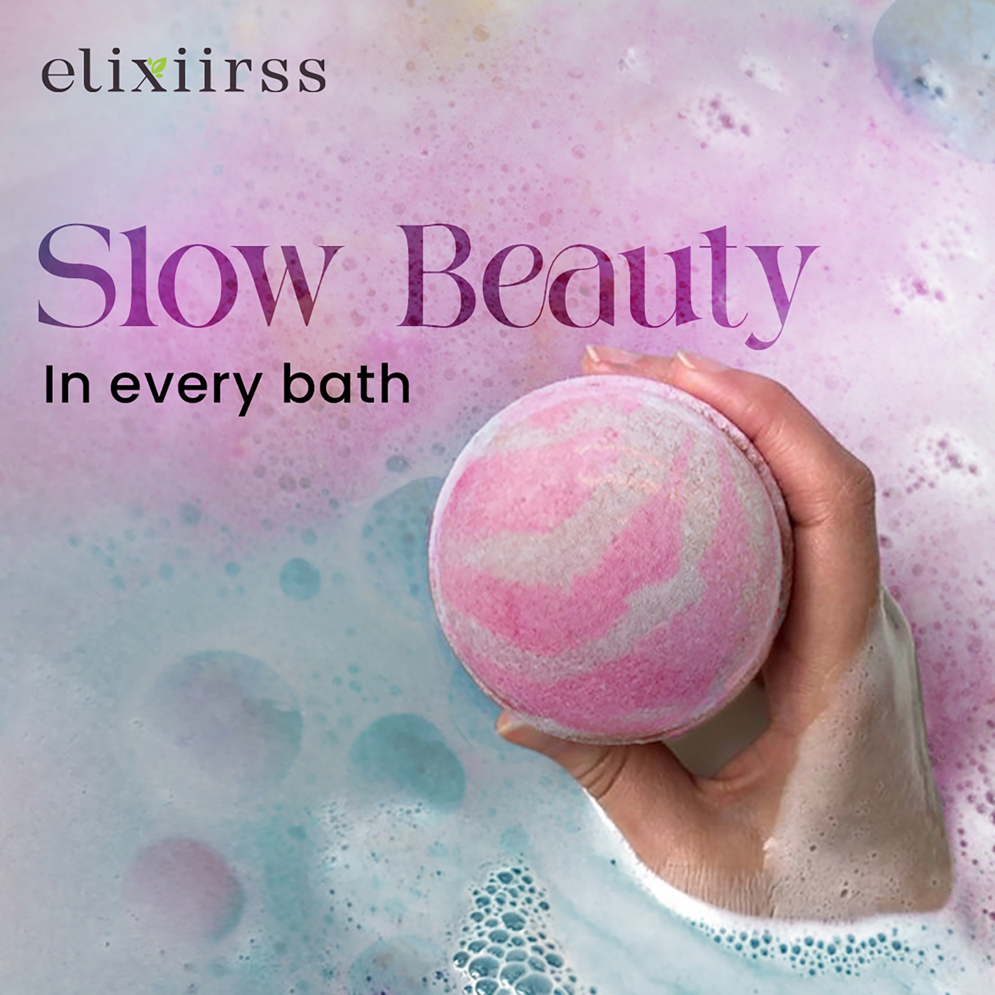 Elixiirss Facebook ad: Magic of Slow Beauty