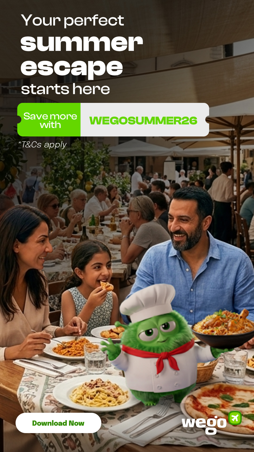 Wego Facebook ad