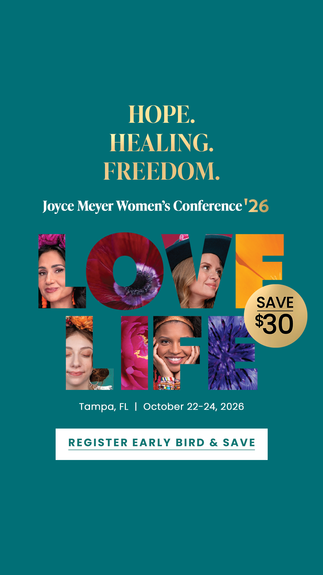 Joyce Meyer Ministries Facebook ad