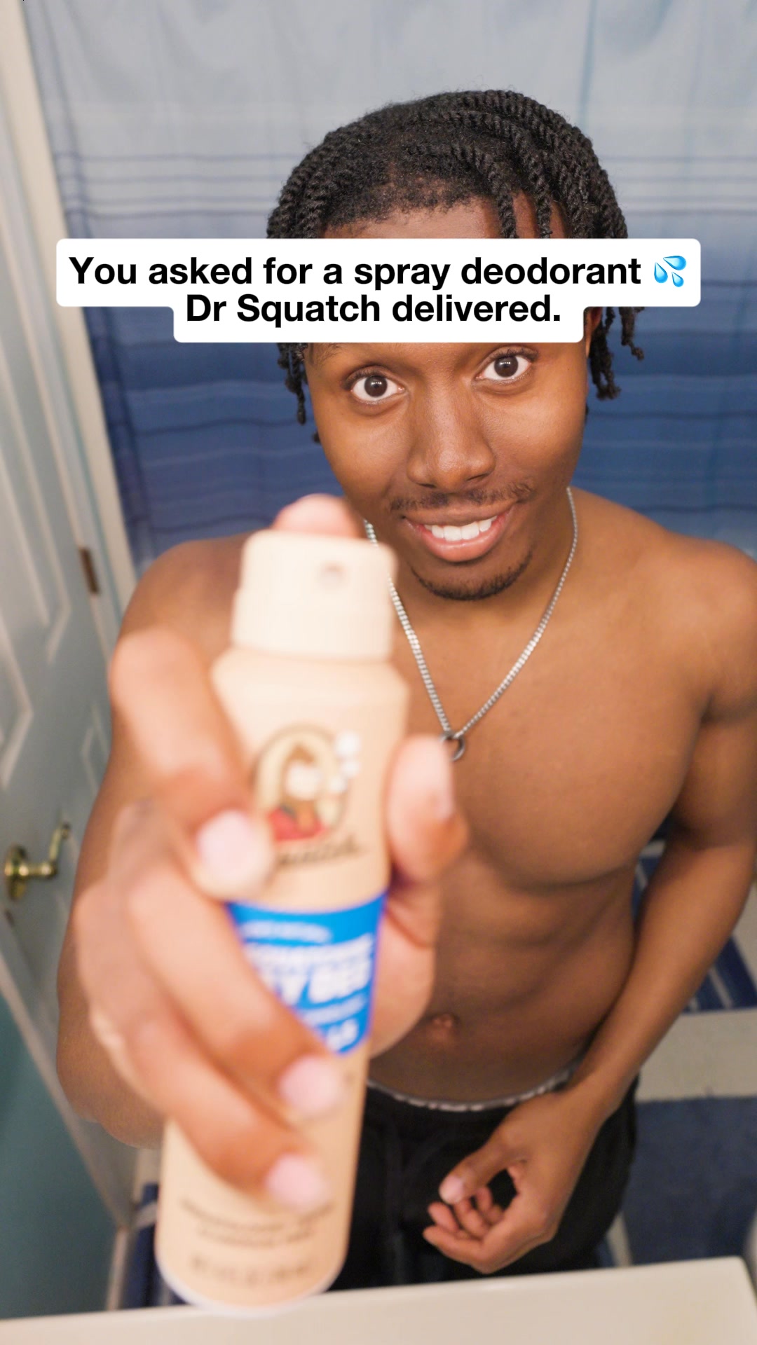 Dr. Squatch Facebook ad: INVISIBLE GLIDE & SPRAY DEOS