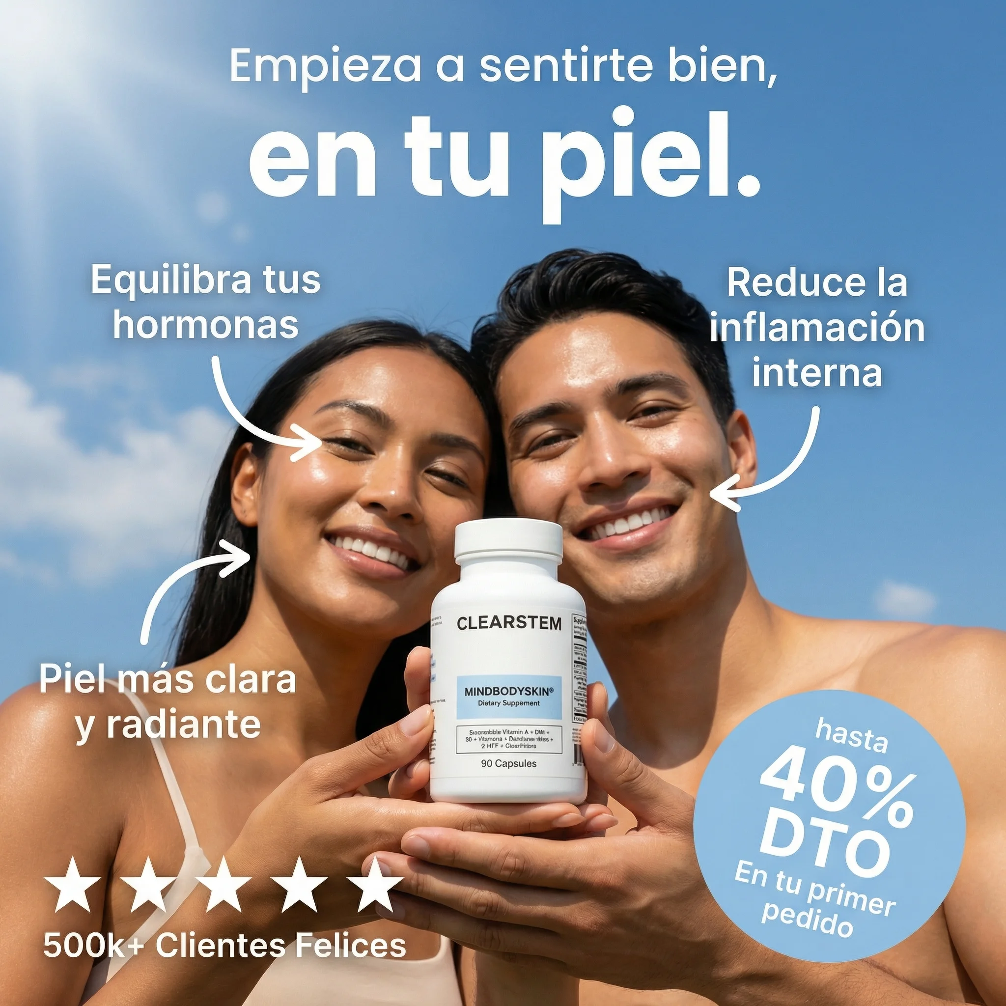 Belarya Facebook ad: Recupera la confianza en tu piel