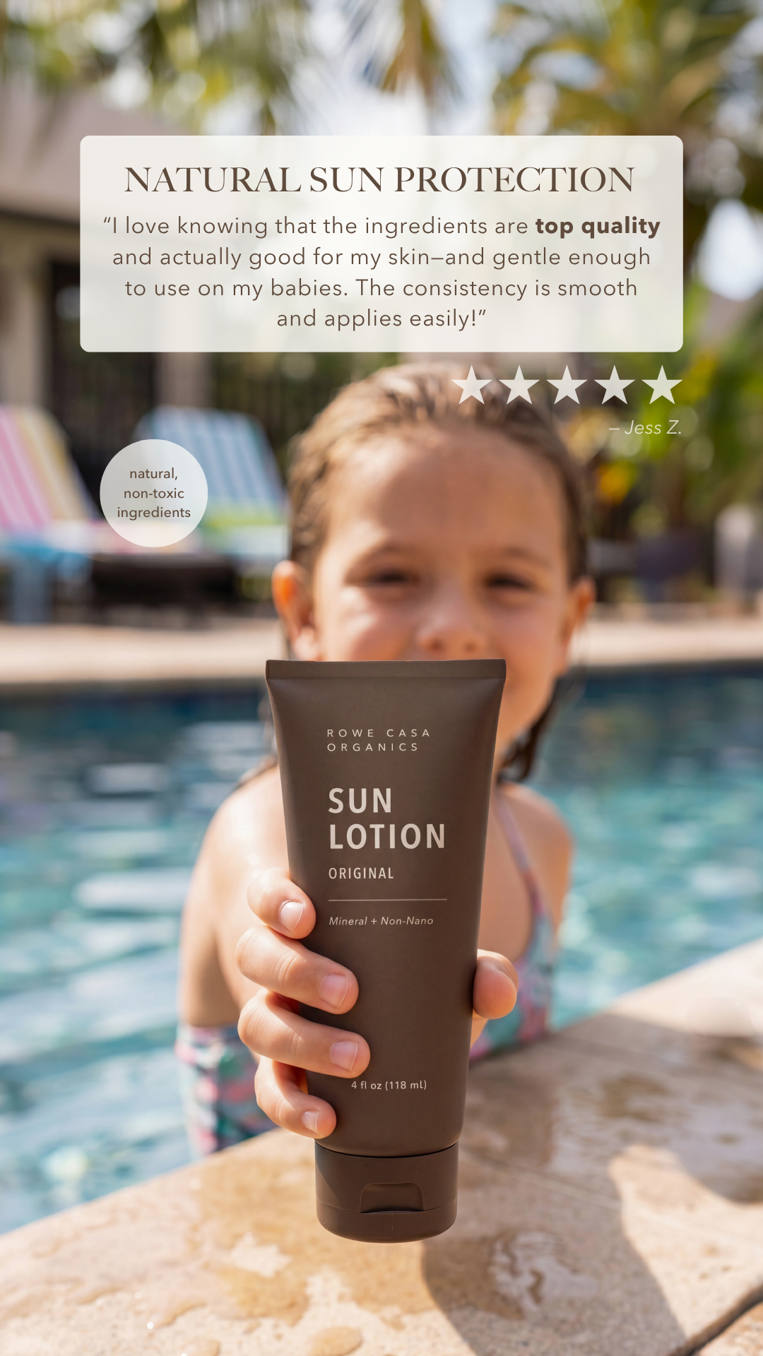 Rowe Casa Organics Facebook ad