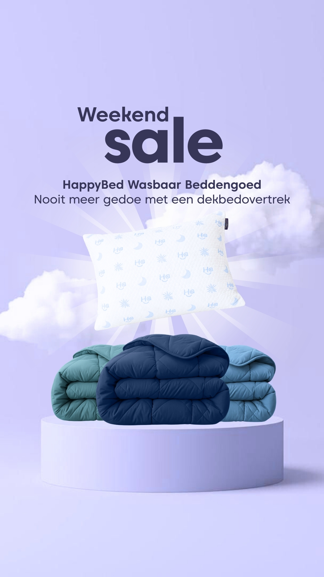 HappyBed Facebook ad