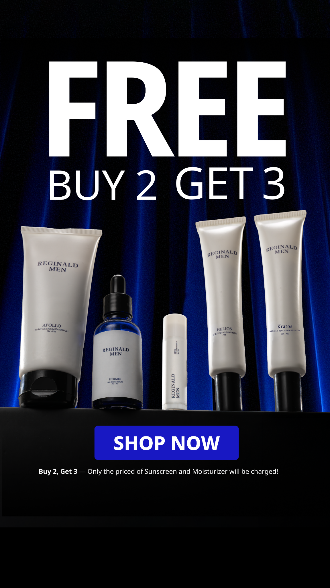 Reginald Men Facebook ad