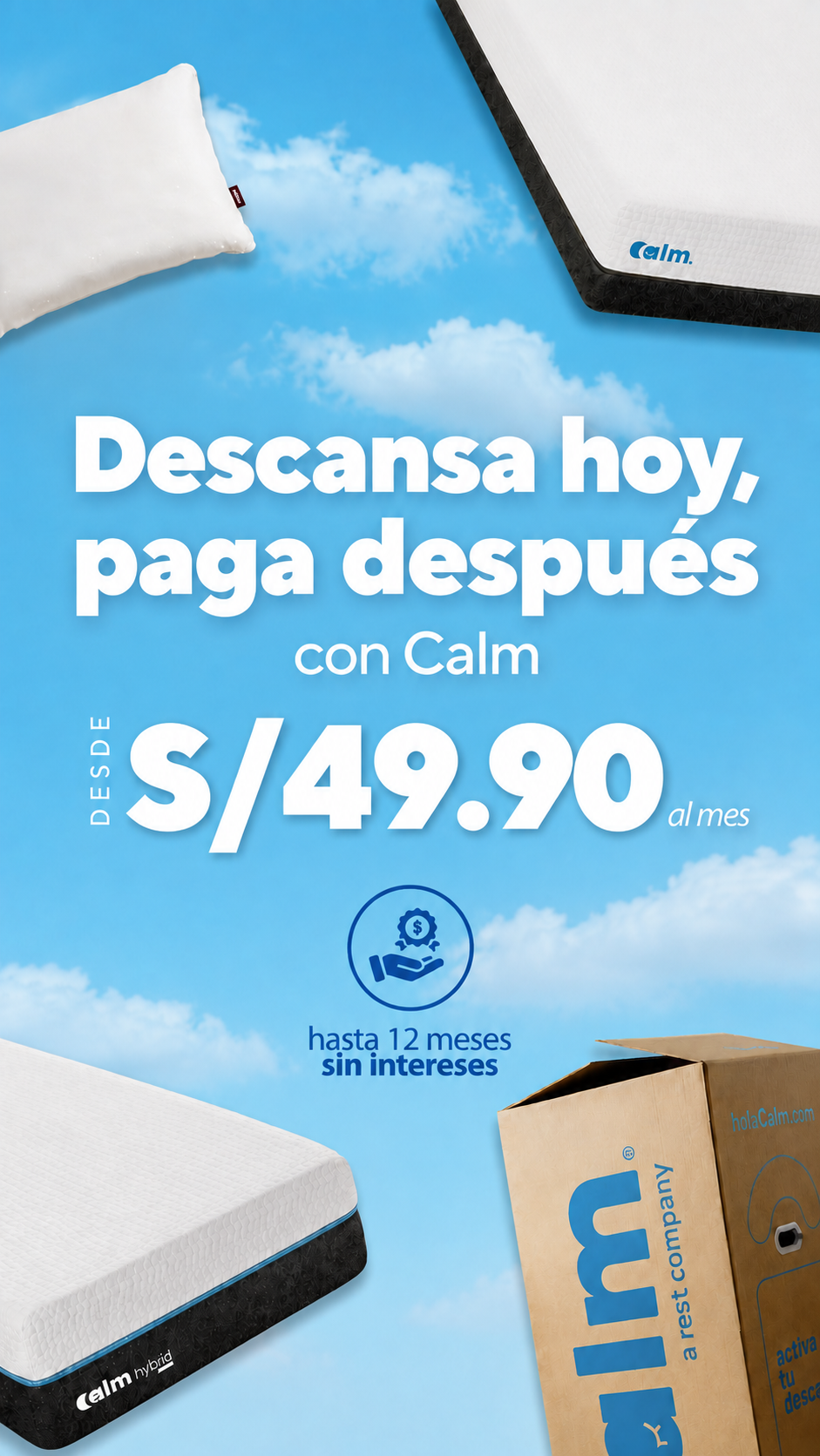 Hola Calm Facebook ad from Aug 14, 2026