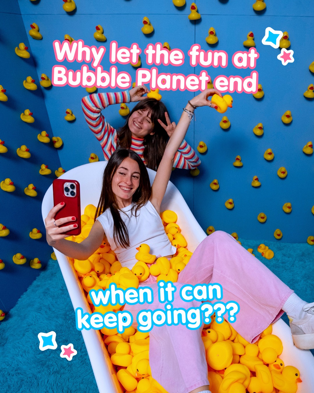 Bubble Planet Experience Facebook ad