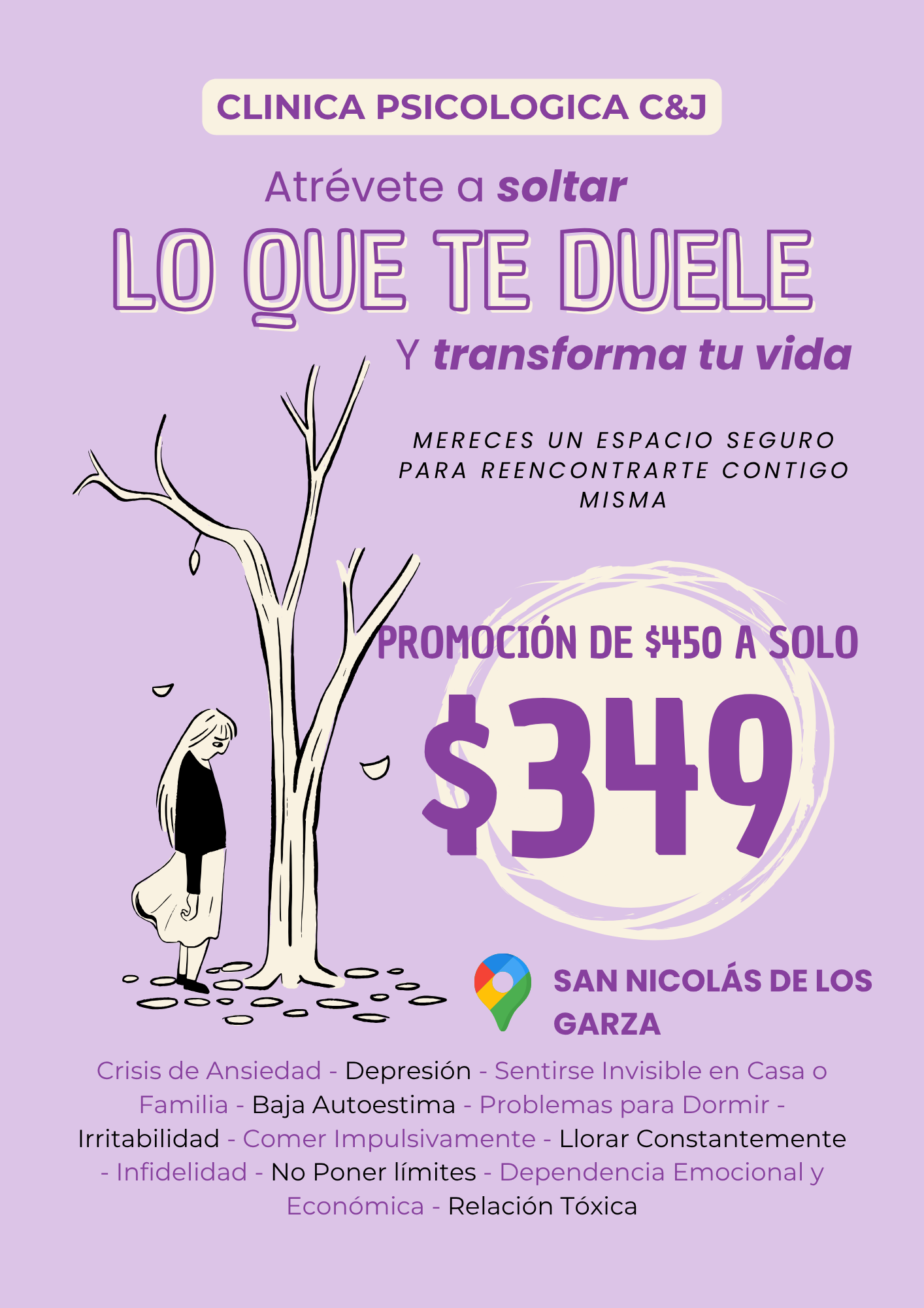 Psicólogos en Monterrey Facebook ad
