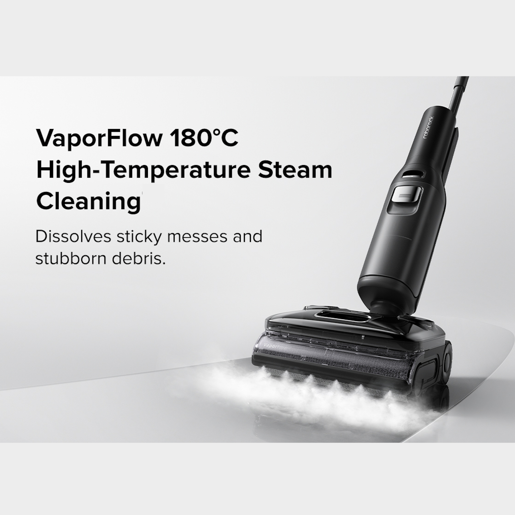 Roborock Australia Facebook ad: Steam Away Sticky Messes