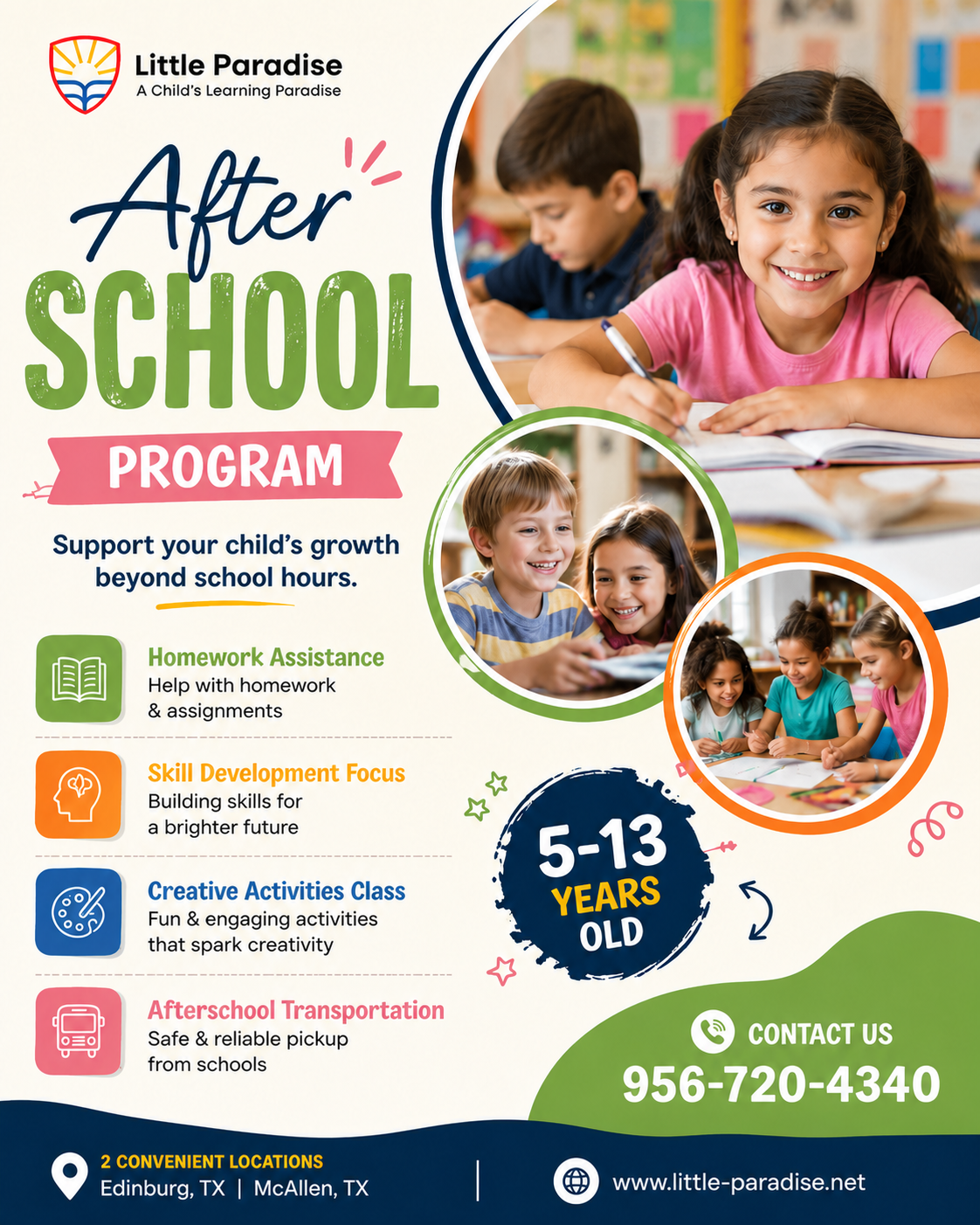 Little Paradise-Academy Montessori Facebook ad