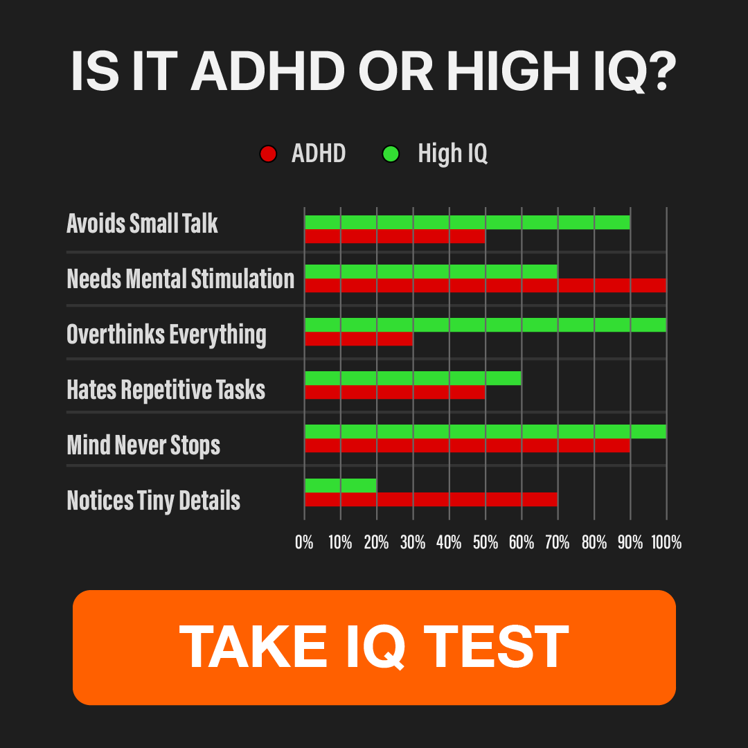 My IQ Facebook ad