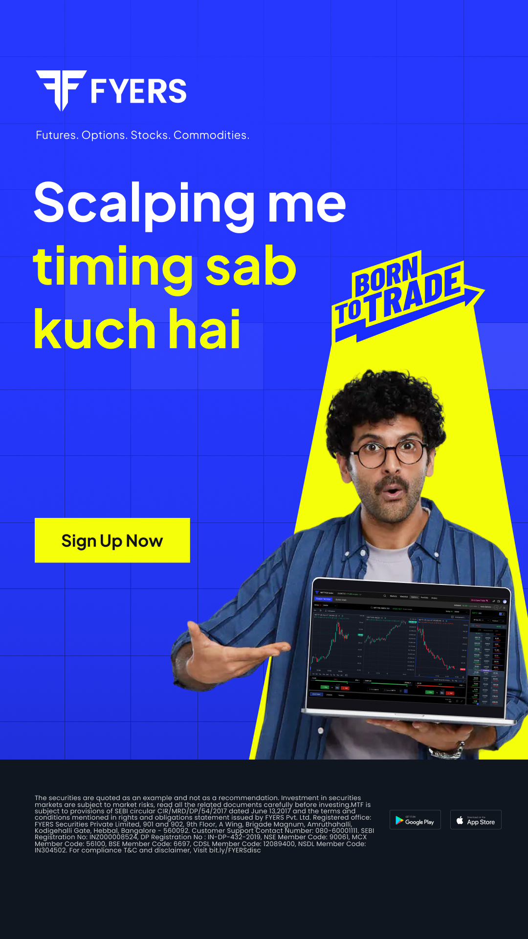 FYERS Facebook ad