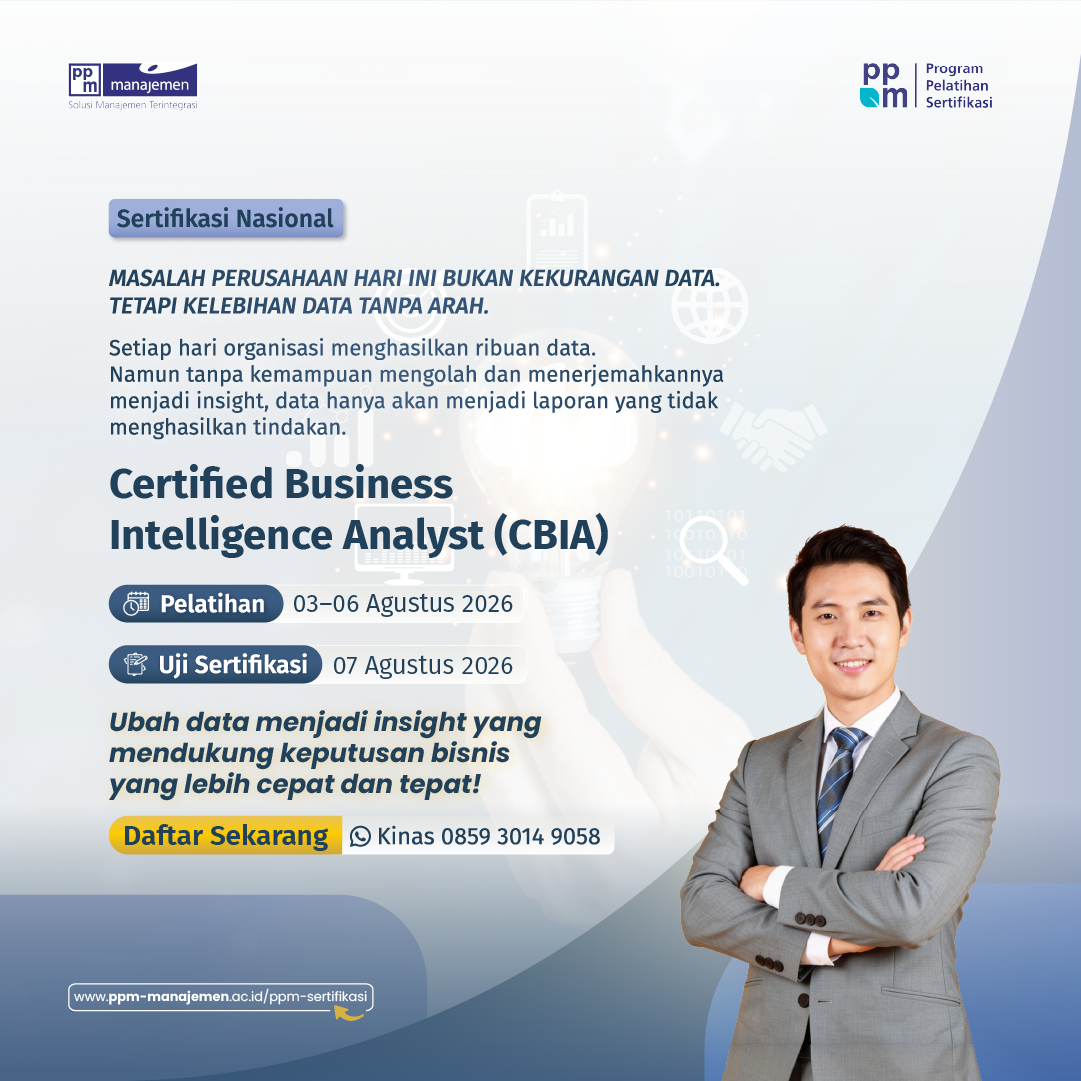 sertifikasimanajemen Facebook ad: Di era digital, data tersedia dalam jumlah yang…